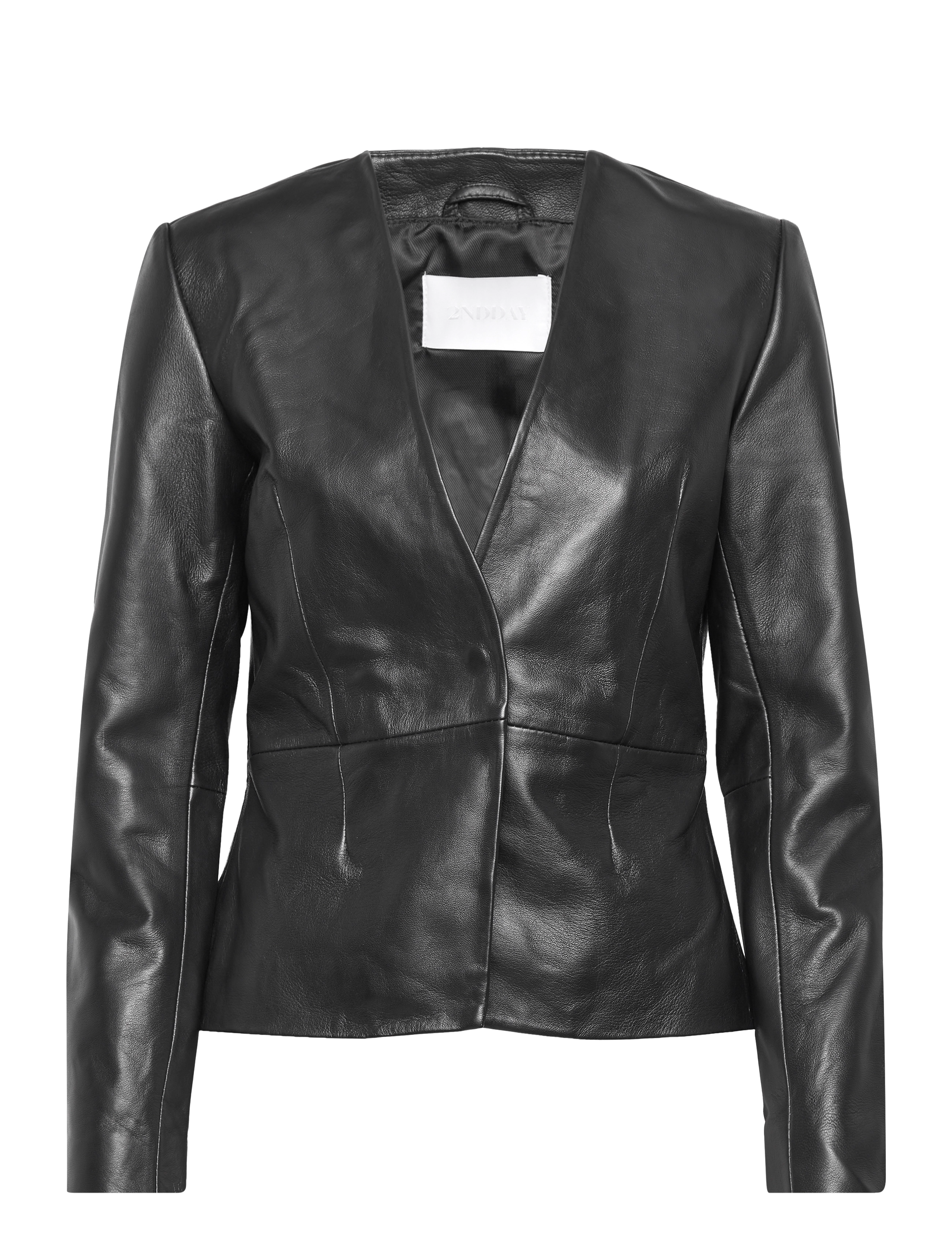 2ND Fox - Refined Leather - JET BLACK