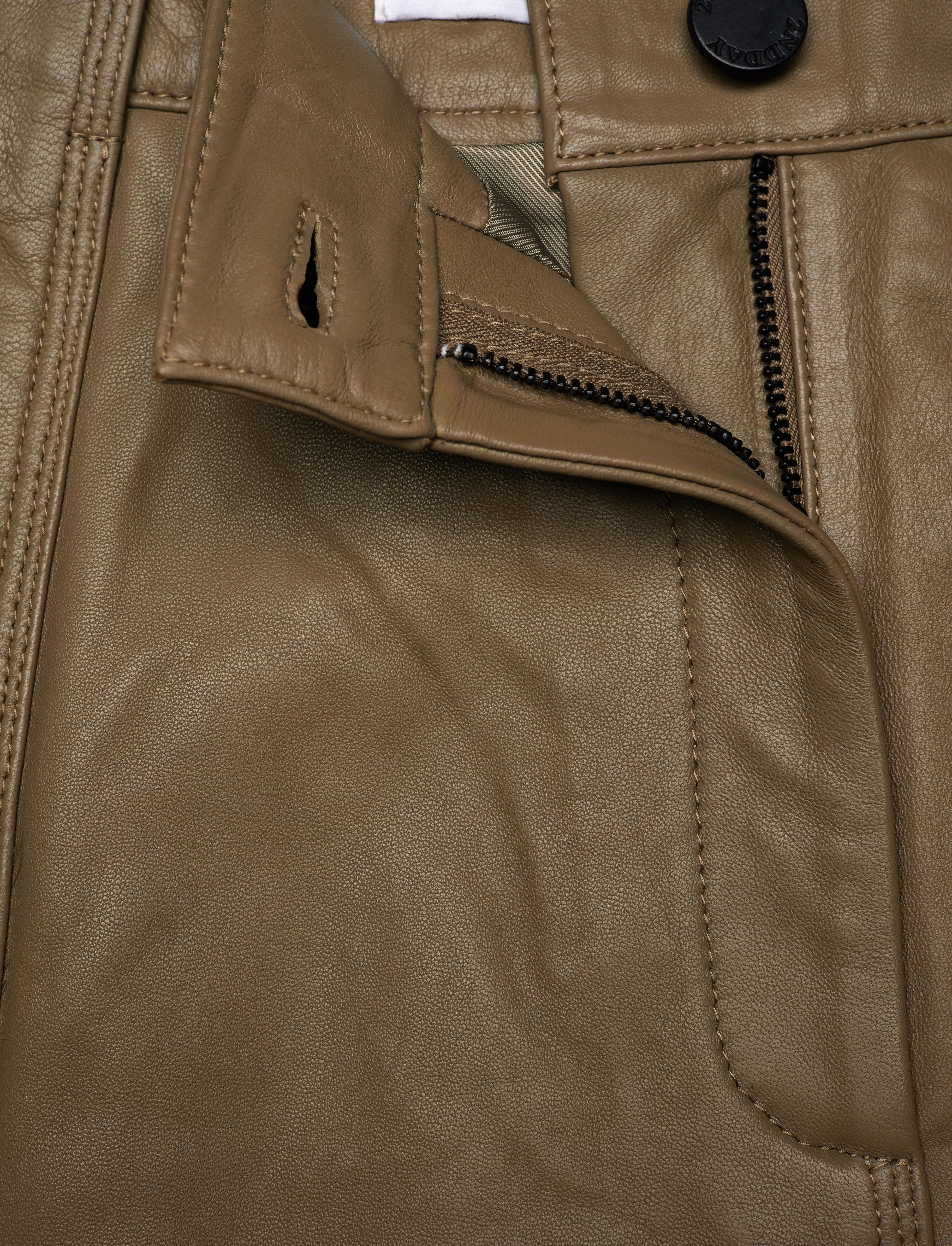 2NDDAY - 2ND Bari - Dense Leather - covert green - 3