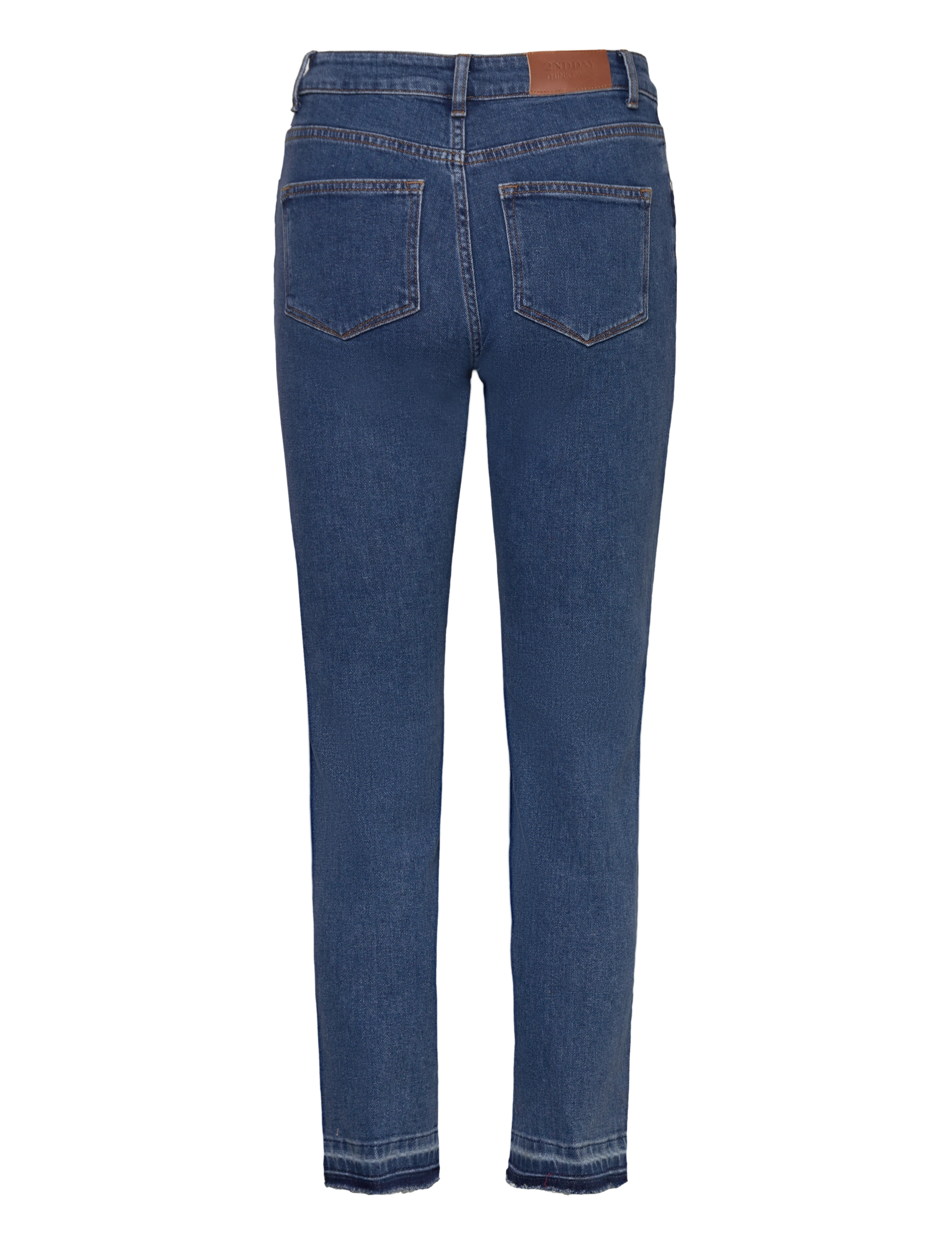 2NDDAY - 2ND Rikki TT - Authentic Denim - straight jeans - mid blue - 1