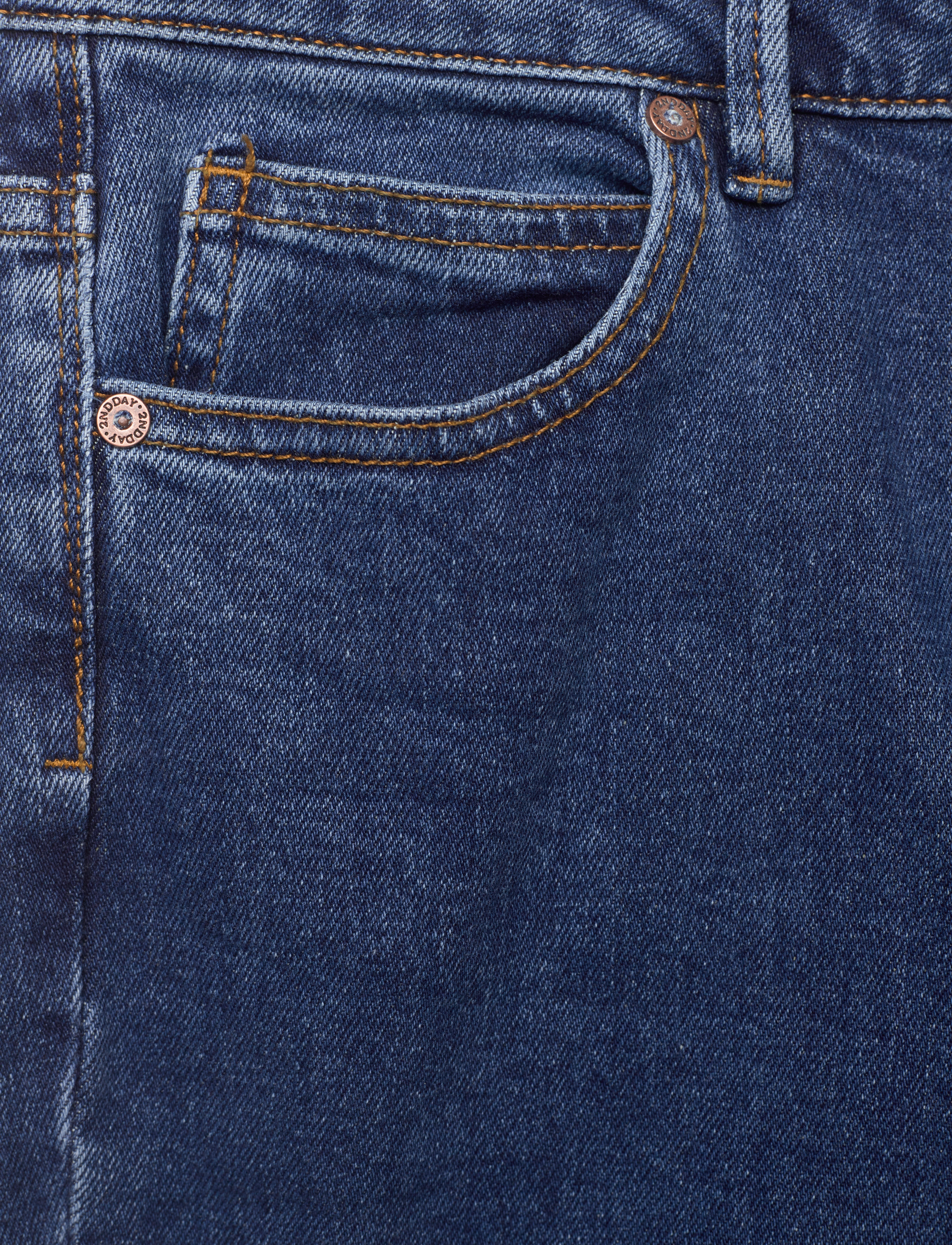 2NDDAY - 2ND Fiona TT - Authentic Denim - dark blue - 2