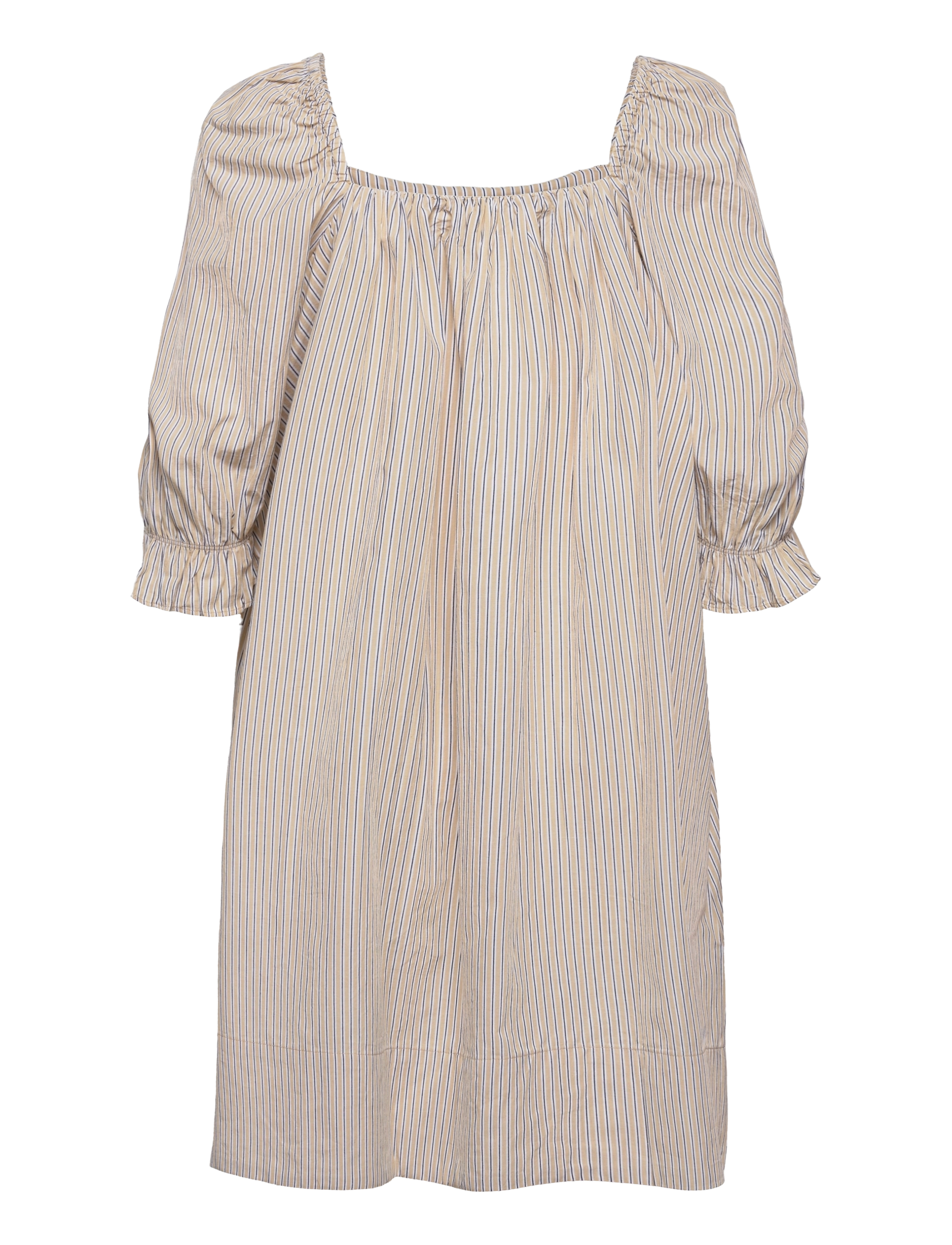2NDDAY - 2ND Tiana Stripe - korte kjoler - taos taupe - 1