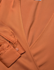 2NDDAY - 2ND Harlow - Fluid Satin - blouses met lange mouwen - bombay brown - 2