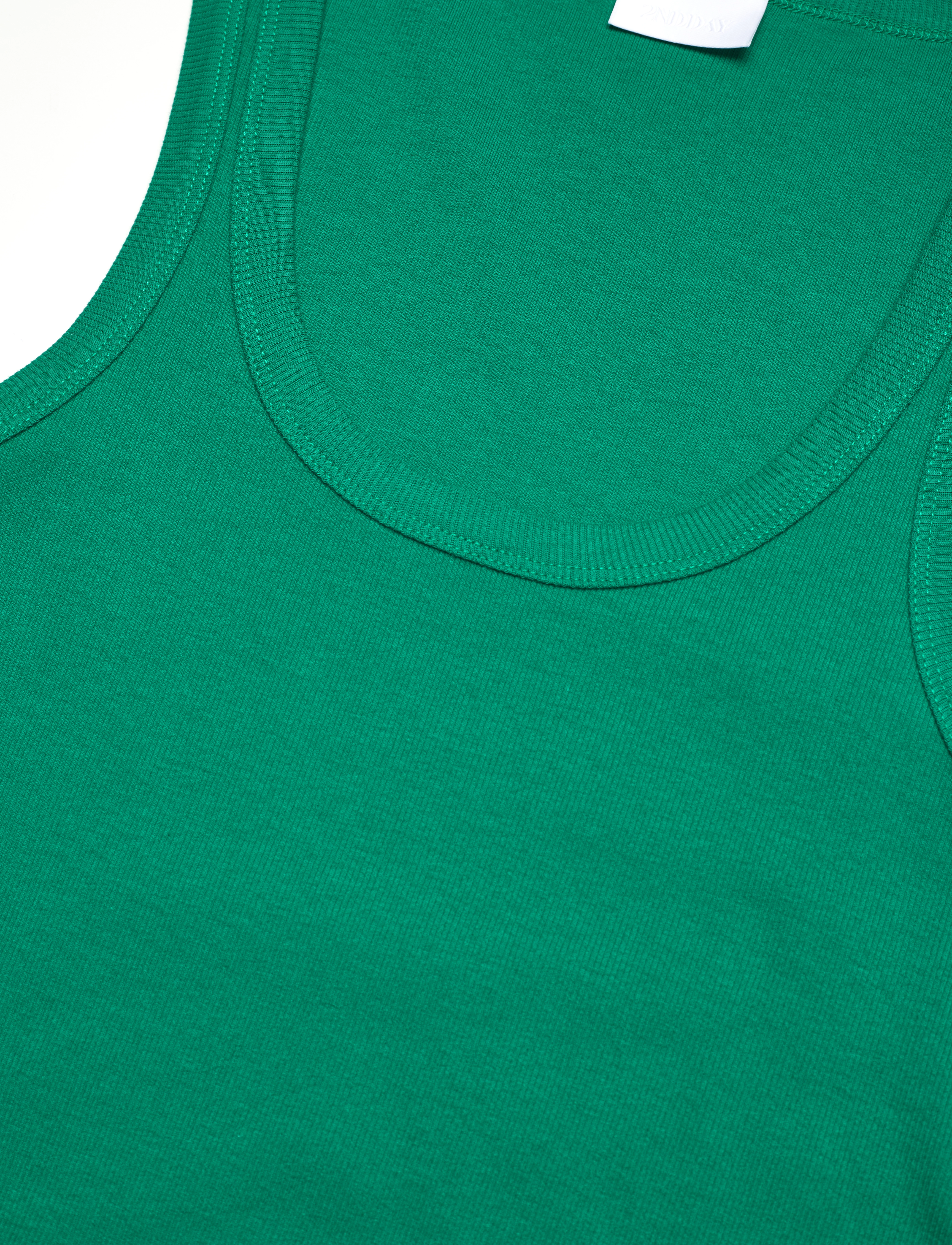 2NDDAY - 2ND Paloma - Refined Rib - ultramarine green - 2