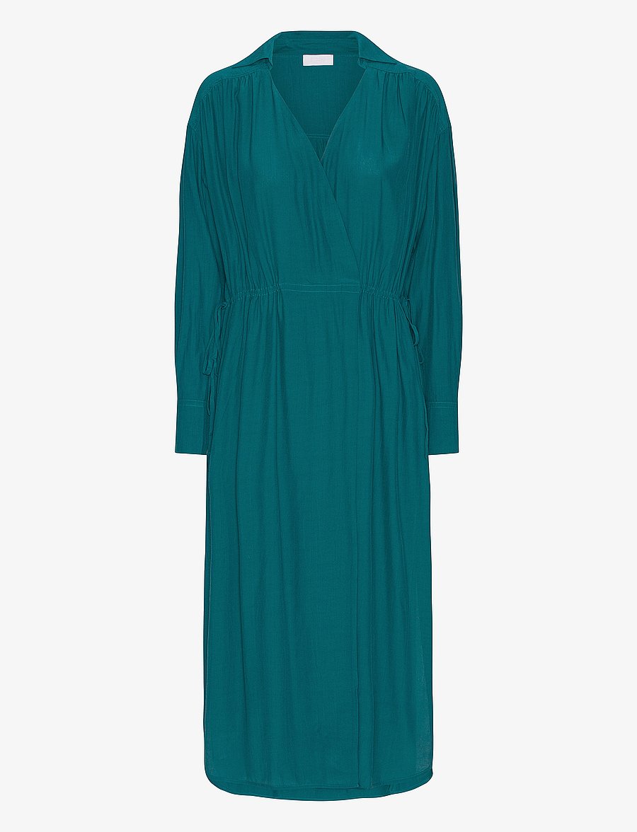 2NDDAY - 2ND Chander TT - Viscose Crepe - midiklänningar - shaded spruce - 0