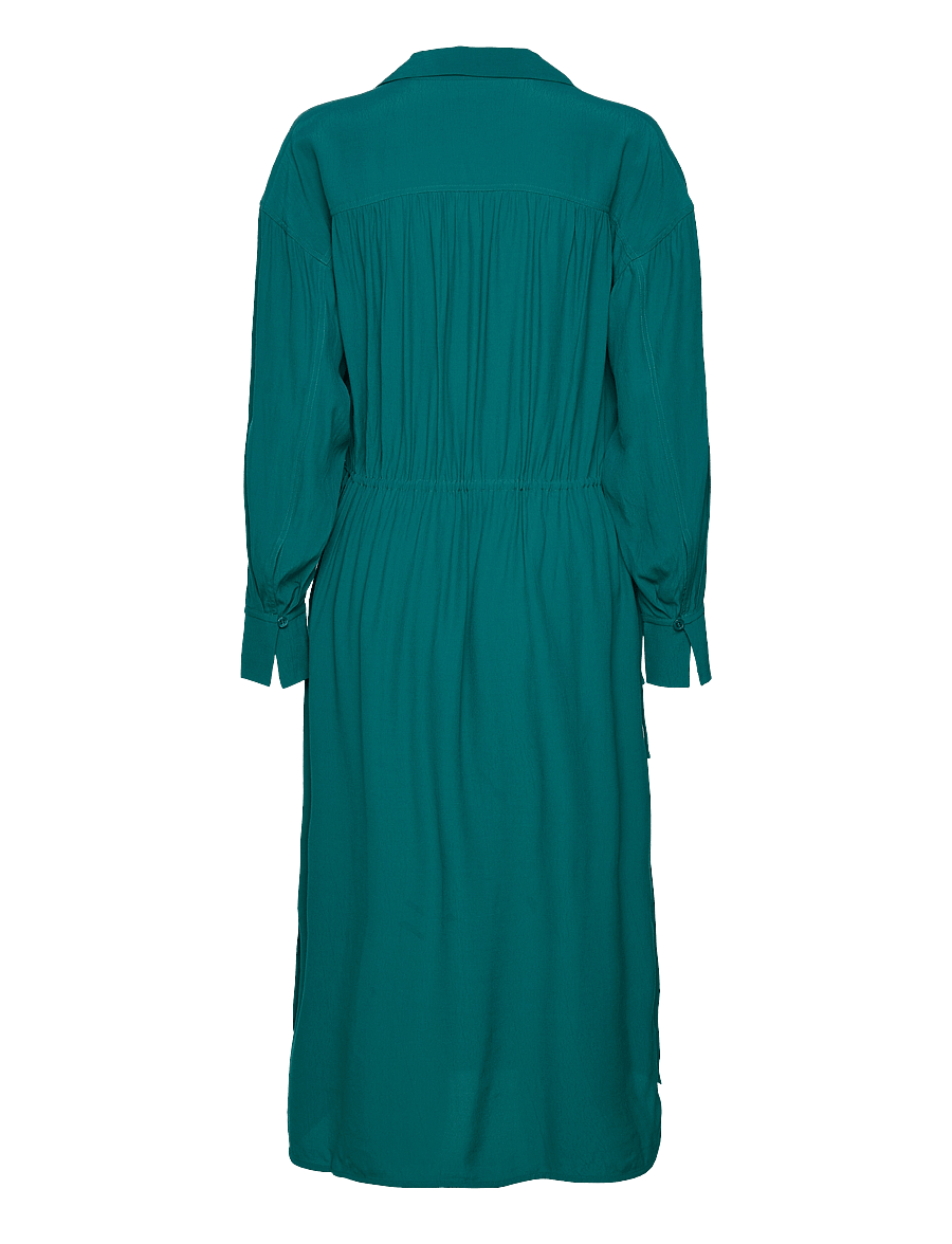 2NDDAY - 2ND Chander TT - Viscose Crepe - midiklänningar - shaded spruce - 1