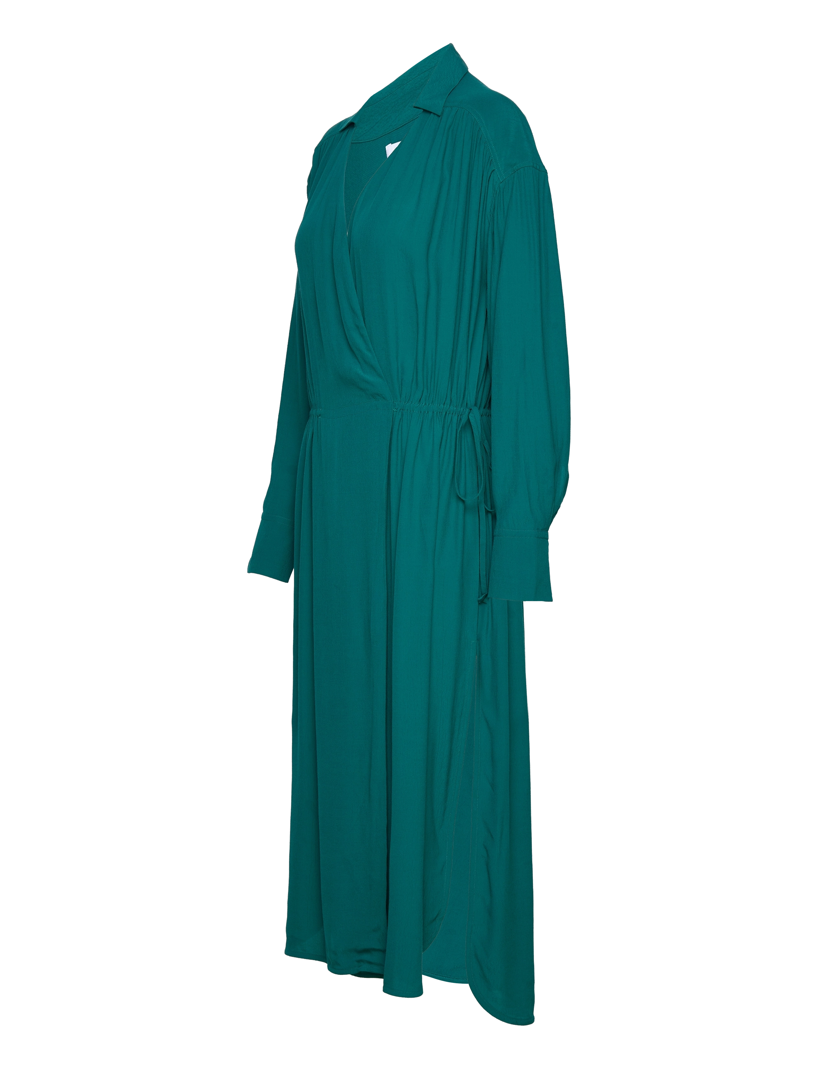 2NDDAY - 2ND Chander TT - Viscose Crepe - midi dresses - shaded spruce - 2