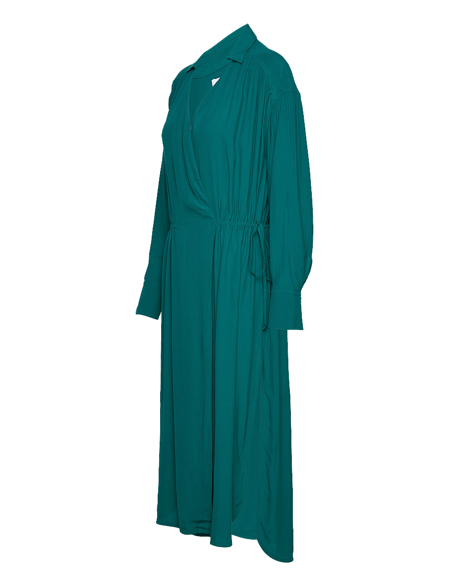 2NDDAY - 2ND Chander TT - Viscose Crepe - midiklänningar - shaded spruce - 2