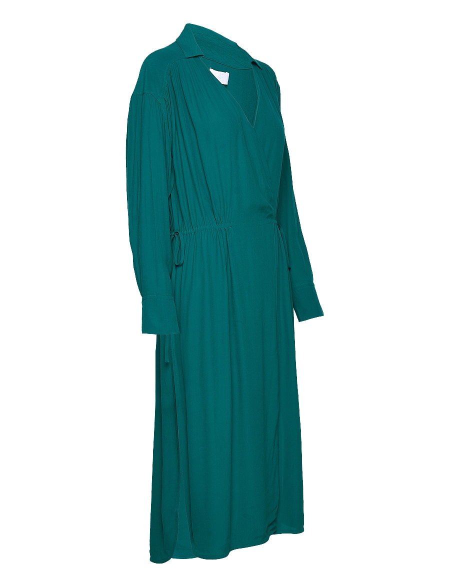 2NDDAY - 2ND Chander TT - Viscose Crepe - midiklänningar - shaded spruce - 3