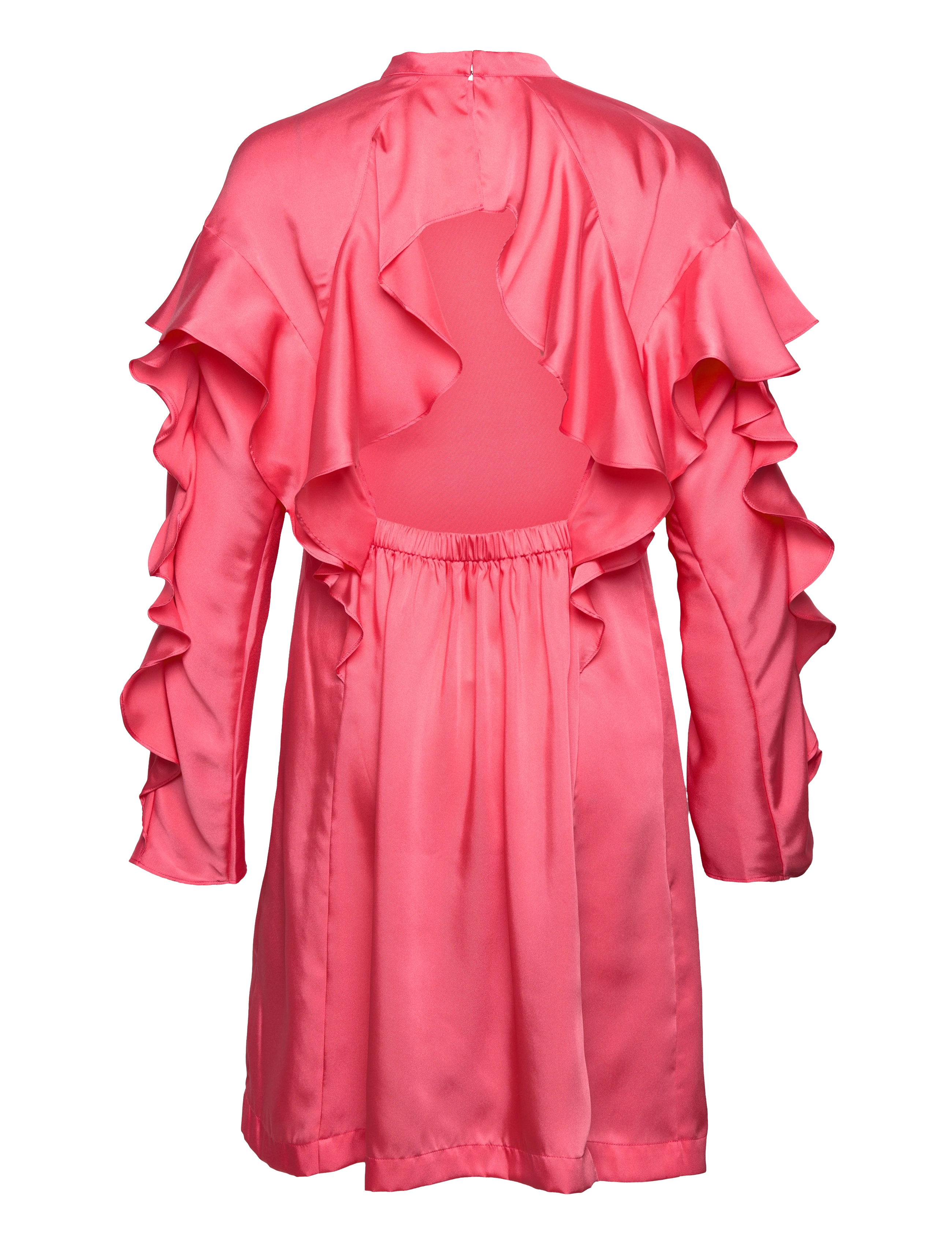 2NDDAY - 2ND Edition Dash - Drapy Twill Solid - festklänningar - sunkist coral - 2