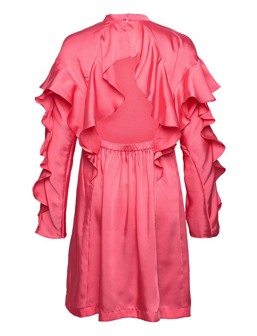 2NDDAY - 2ND Edition Dash - Drapy Twill Solid - festklänningar - sunkist coral - 2