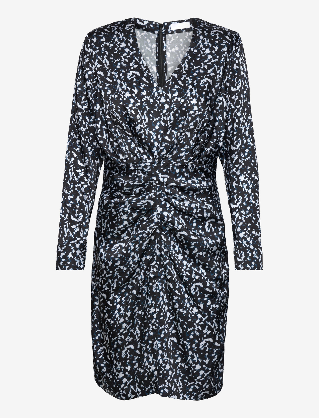 2NDDAY - 2ND Chella - Drapy Twill Print - short dresses - petit void blue - 0