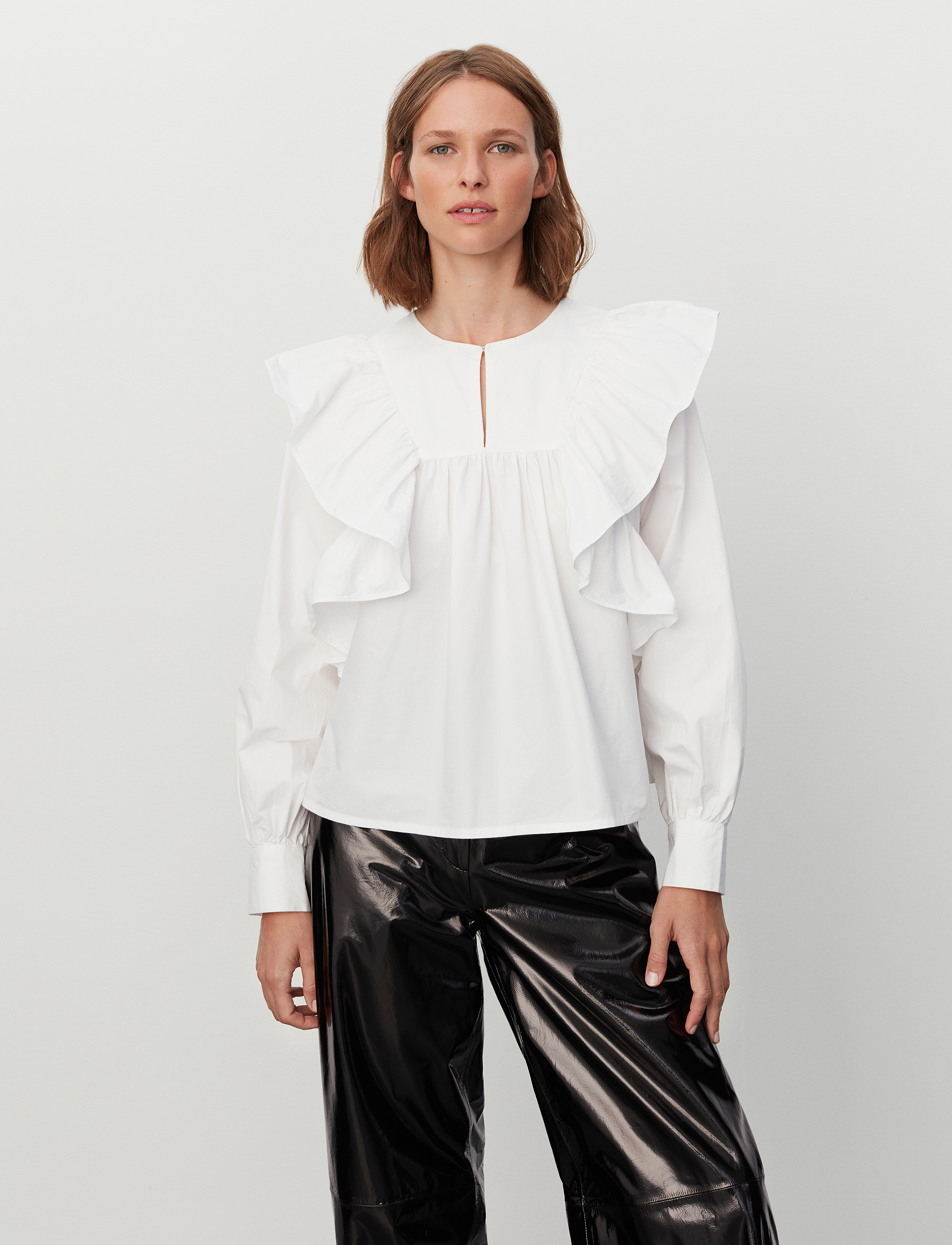 2NDDAY - 2ND Isobel TT - Crispy Poplin - bright white - 1
