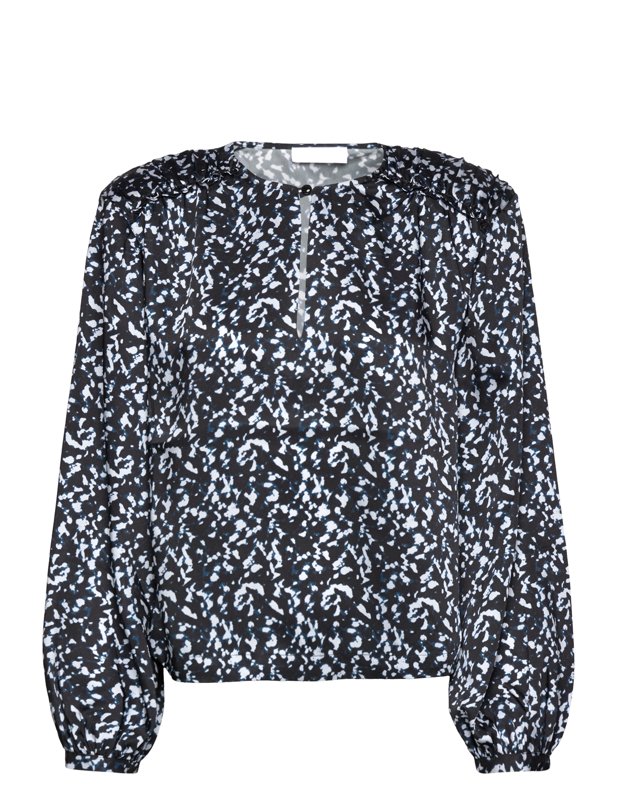 2NDDAY 2ND Chaya - Drapy Twill Print - Bluser - PETIT VOID BLUE / multi