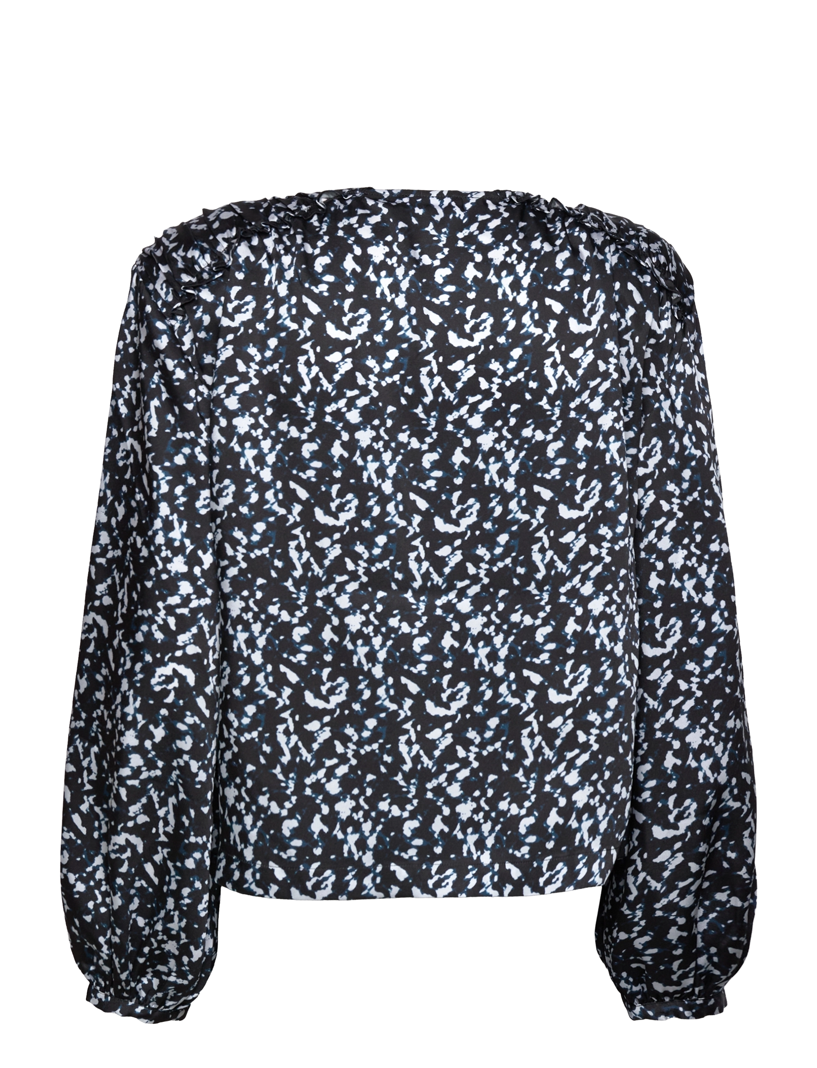 2NDDAY - 2ND Chaya - Drapy Twill Print - langærmede bluser - petit void blue - 2
