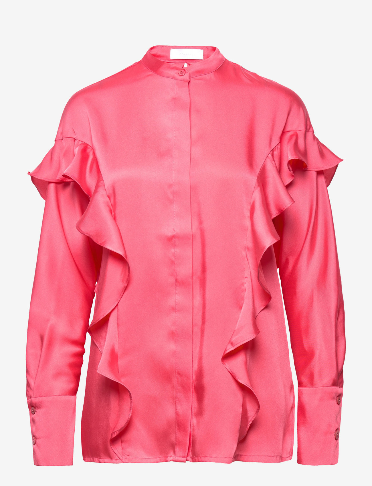 2NDDAY - 2ND Edition Geranimo - Drapy Twill - langärmlige blusen - sunkist coral - 0