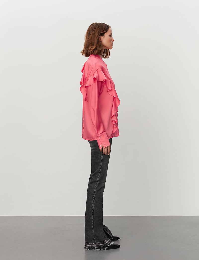 2NDDAY - 2ND Edition Geranimo - Drapy Twill - langærmede bluser - sunkist coral - 3