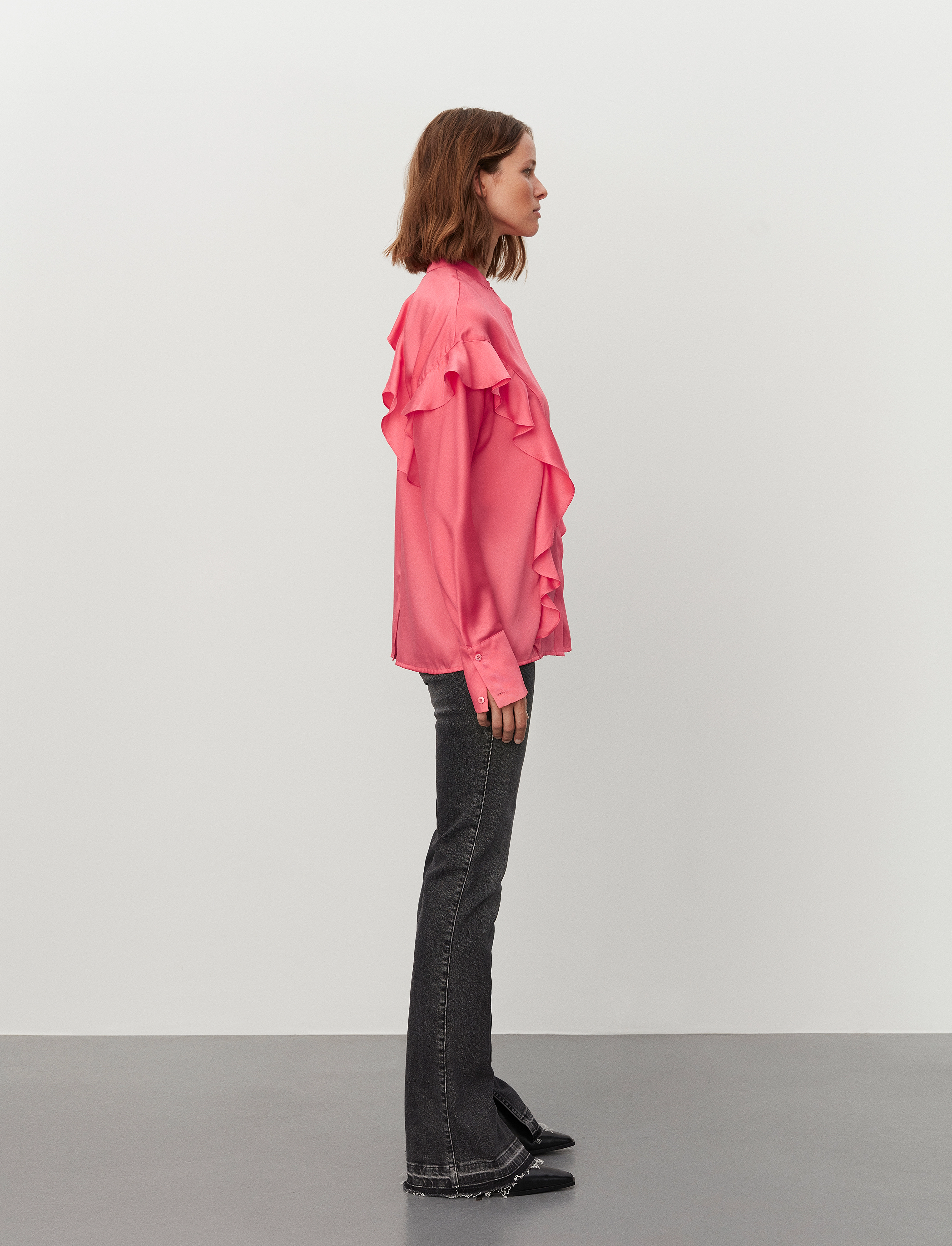 2NDDAY - 2ND Edition Geranimo - Drapy Twill - langærmede bluser - sunkist coral - 3
