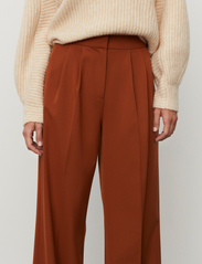 2NDDAY - 2ND Mille - Daily Sleek - bukser med brede ben - leather brown - 5