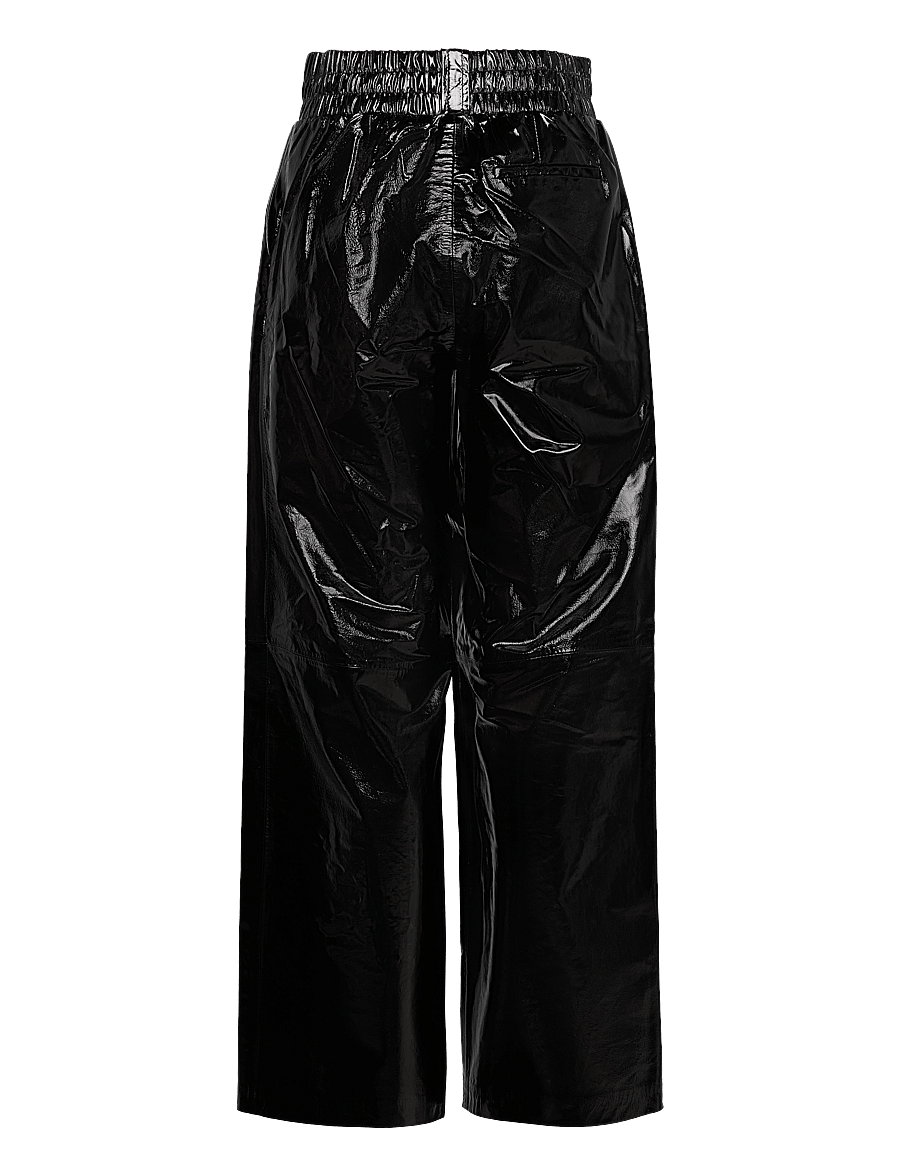 2NDDAY - 2ND Edition Cedar - Soft Patent Lea - lederhosen - meteorite (black) - 2