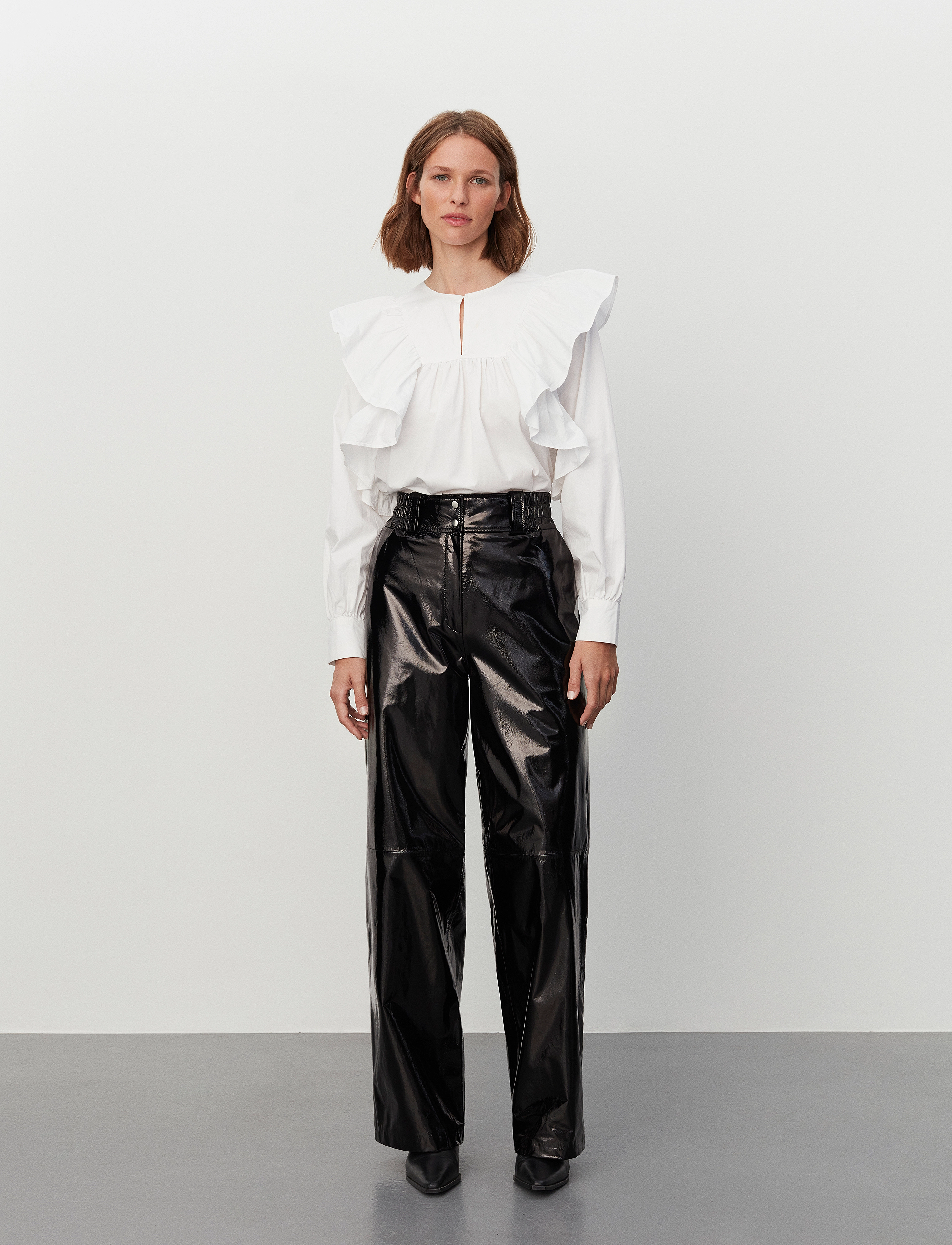 2NDDAY 2Nd Edition Cedar Soft Patent Lea, 32, Trousers, Schwarz - Leather Leggings-trousers, Frauen