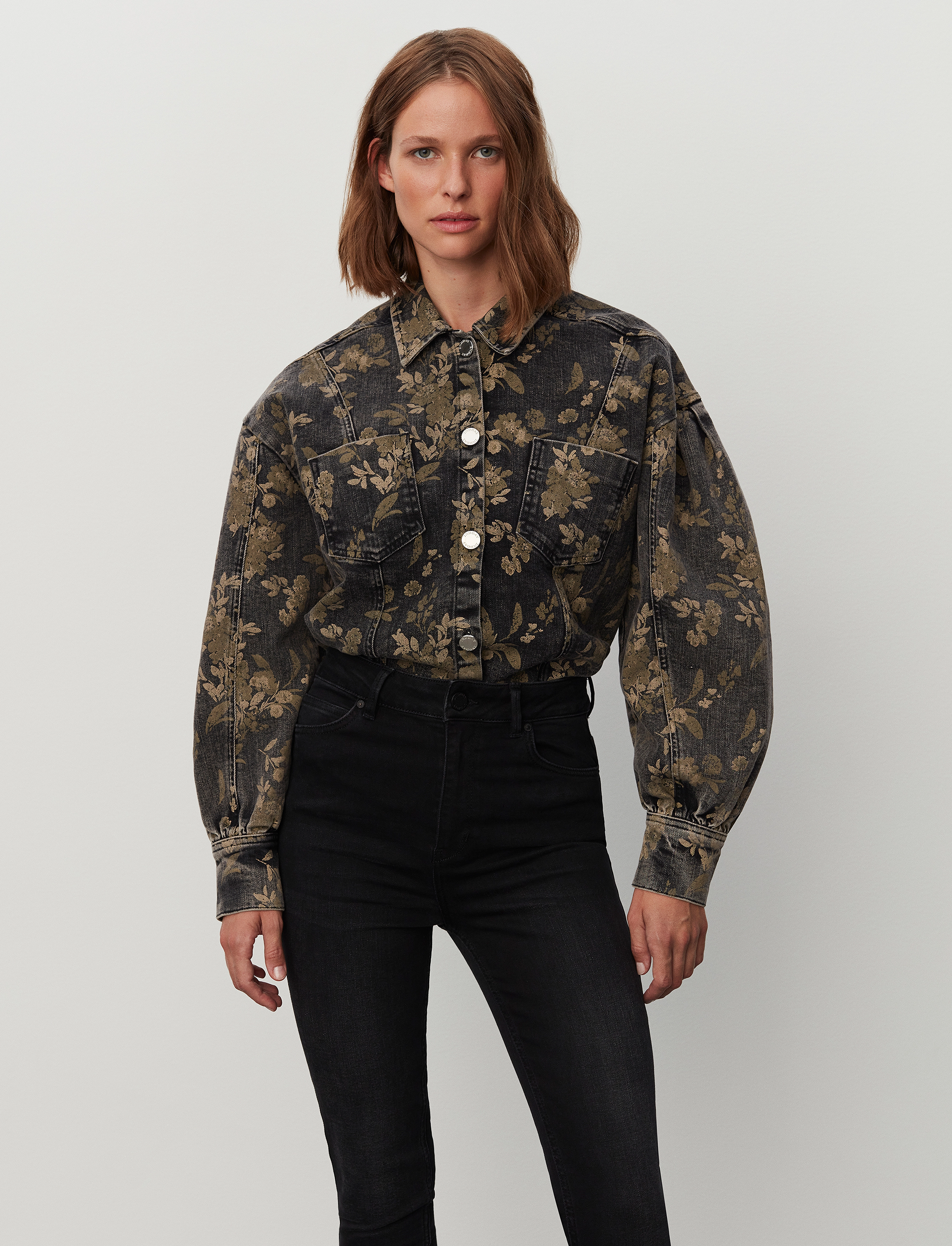 2NDDAY - 2ND Edition Harper TT - Denim Print - herringbone - 2