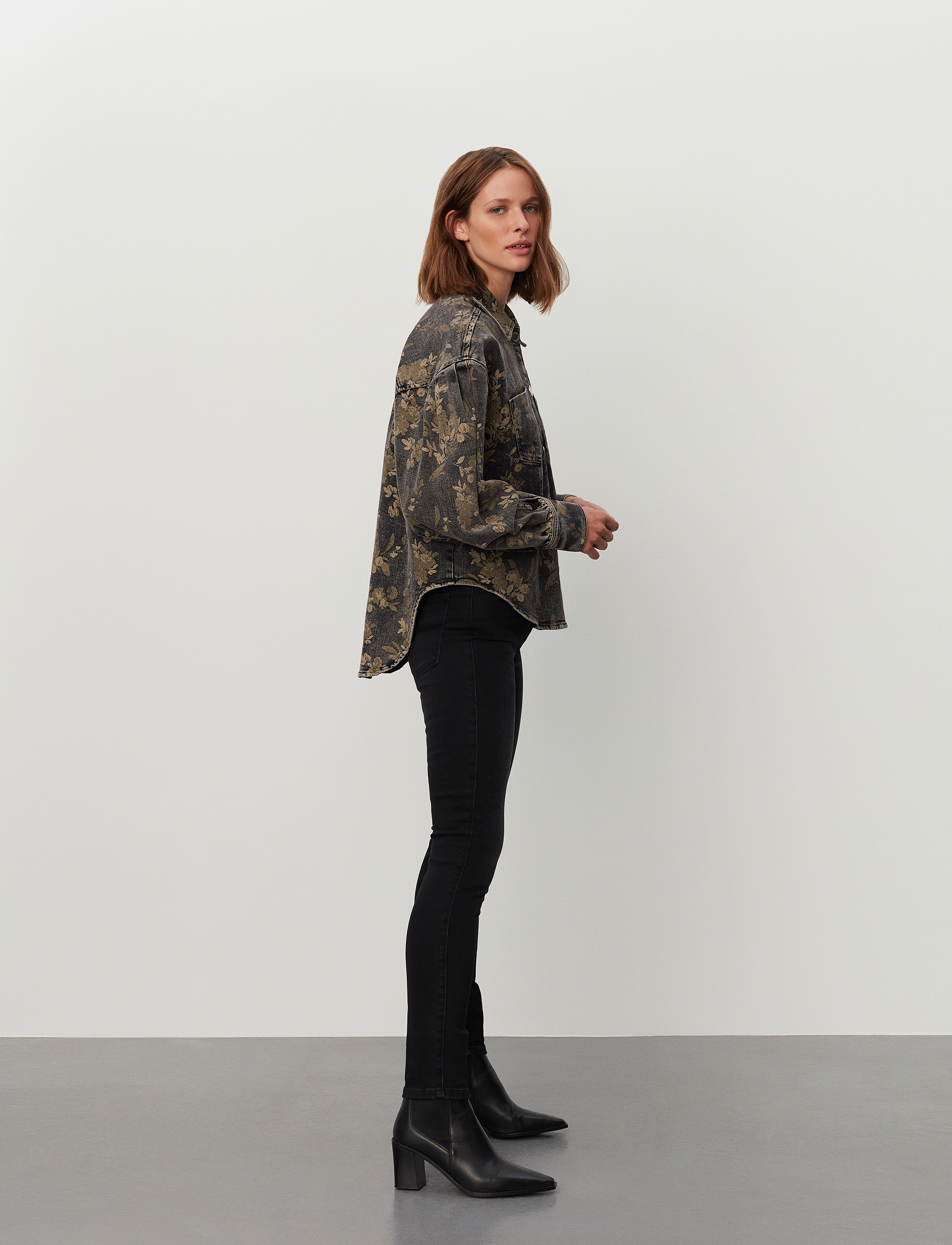 2NDDAY - 2ND Edition Harper TT - Denim Print - herringbone - 3