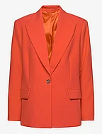 2ND Janet - Attired Suiting - MANDARIN RED