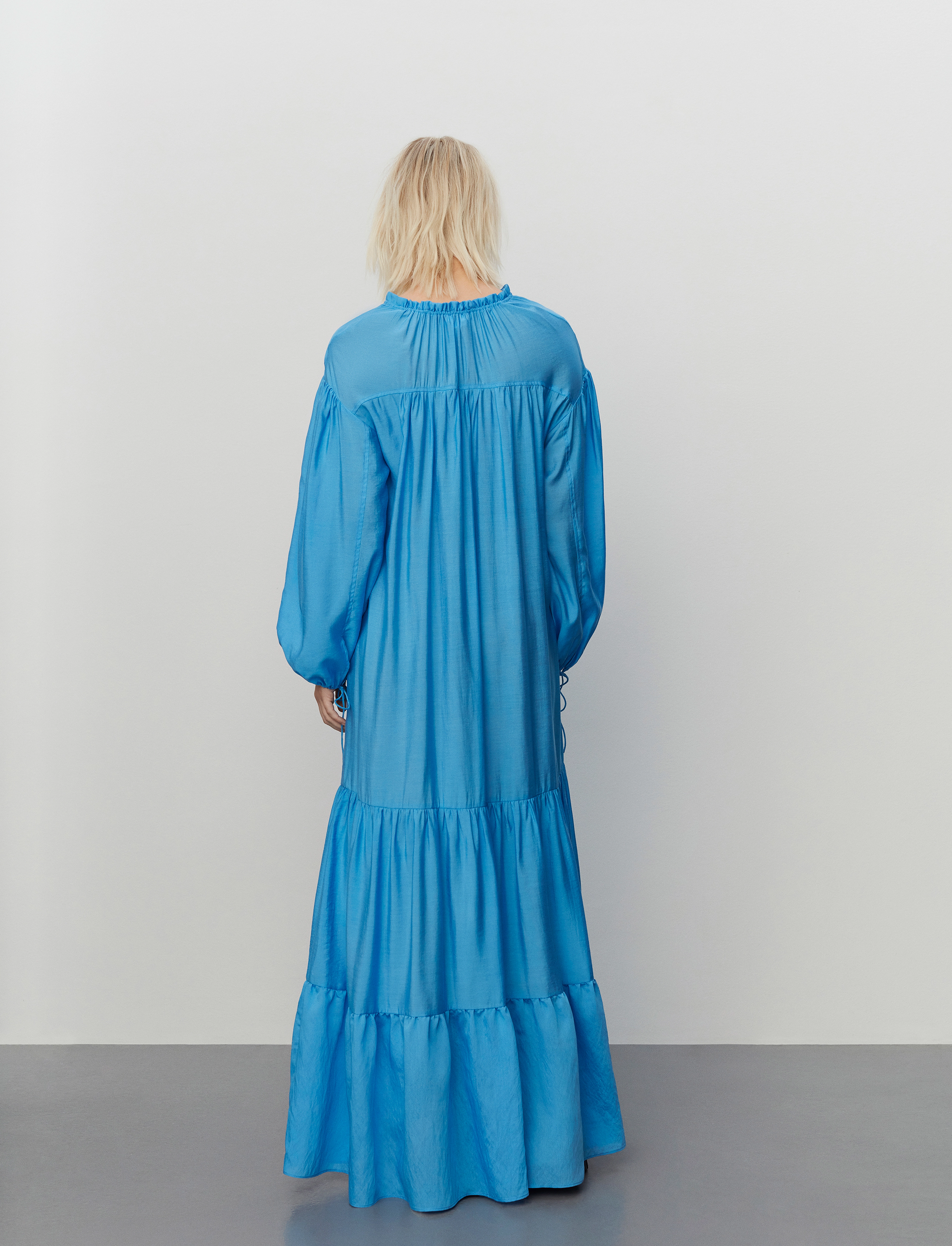 2NDDAY - 2ND Esme TT - Sheer Delight - maxi kjoler - azure blue - 4