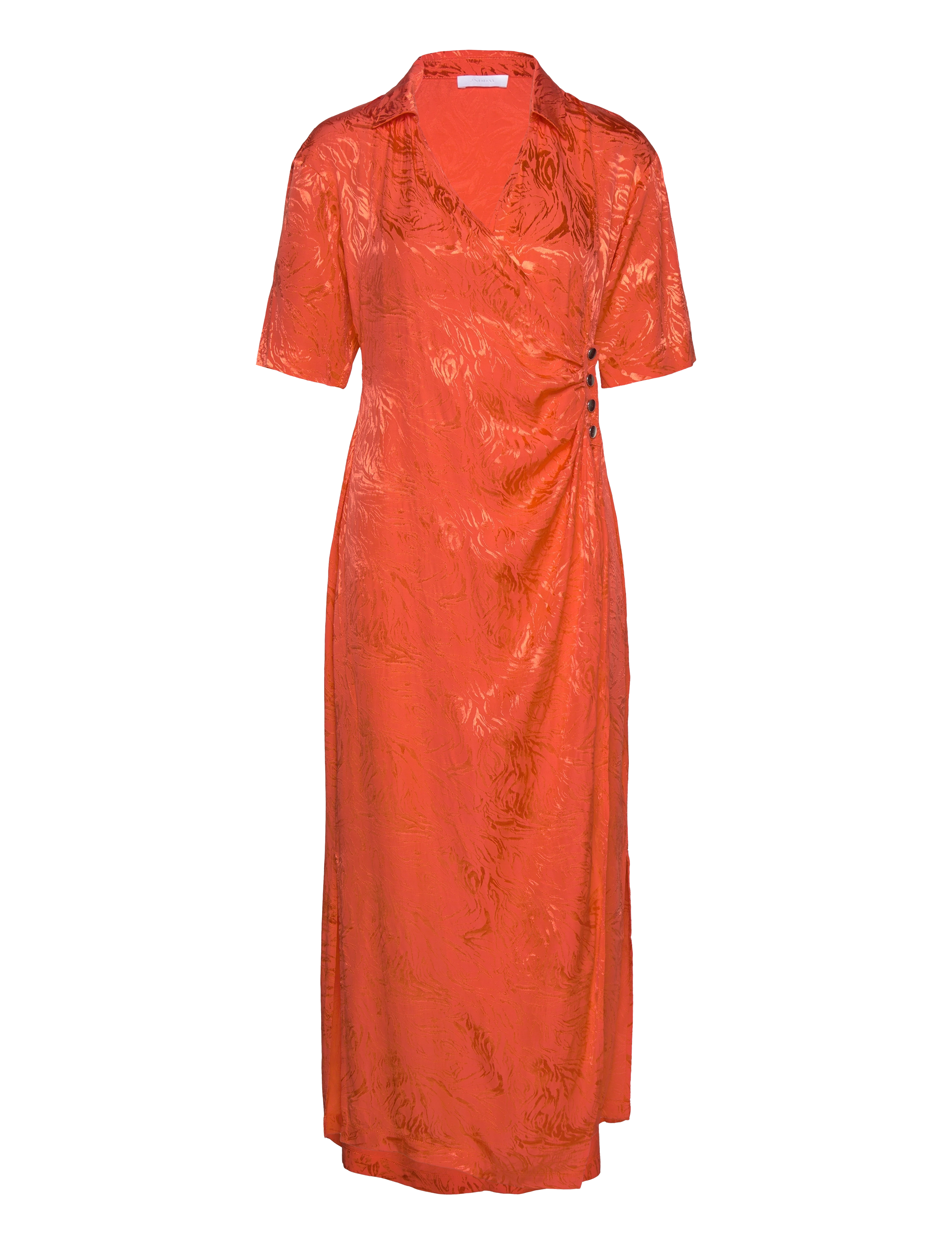 2NDDAY 2ND Morla - Soft Jacquard - Tøj - MANDARIN RED / red
