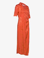 2NDDAY - 2ND Morla - Soft Jacquard - robes chemises - mandarin red - 3