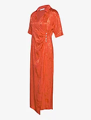 2NDDAY - 2ND Morla - Soft Jacquard - robes chemises - mandarin red - 4