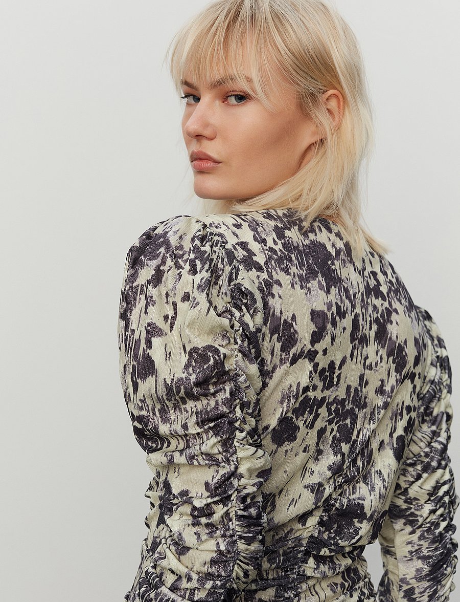 2NDDAY - 2ND Edition Stella - Lurex Funk - festklänningar - soulful silver - 5