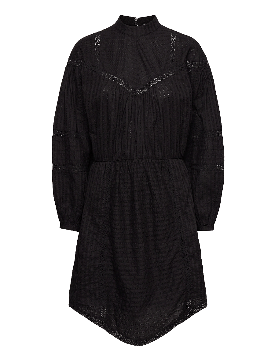 2NDDAY - 2ND Melisandra - Cotton Romance - minikleidid - meteorite (black) - 1
