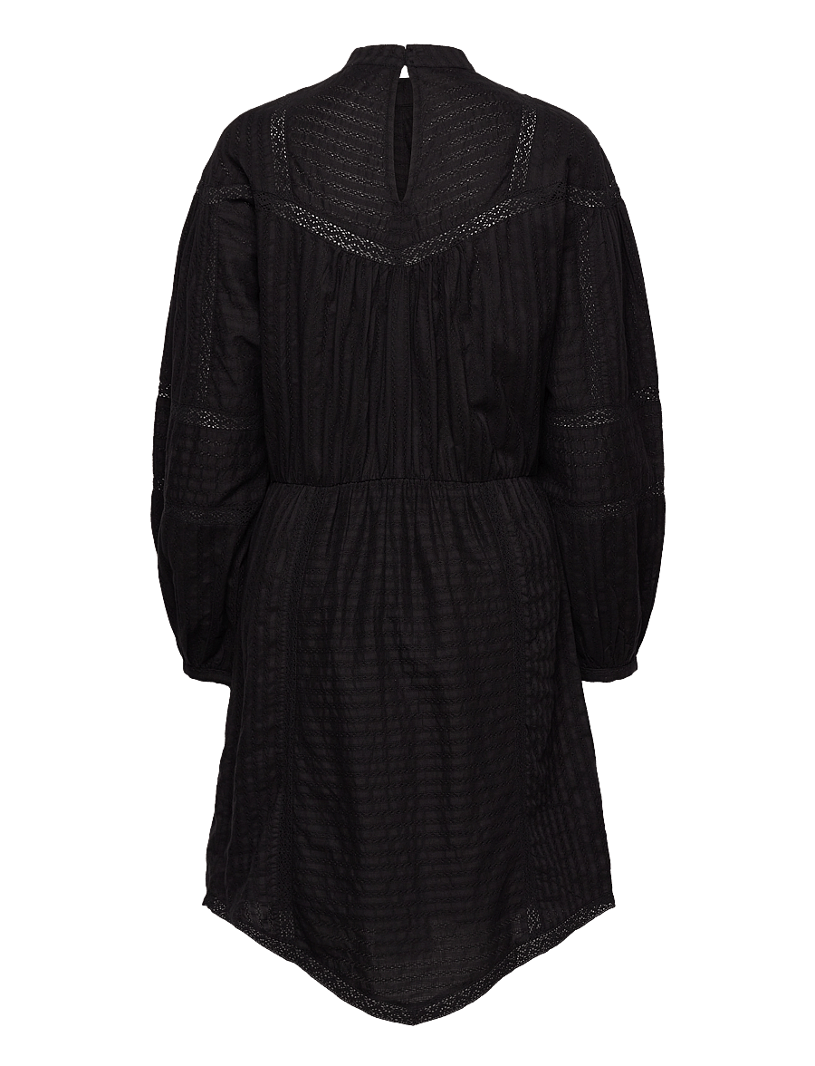 2NDDAY - 2ND Melisandra - Cotton Romance - minikleidid - meteorite (black) - 2