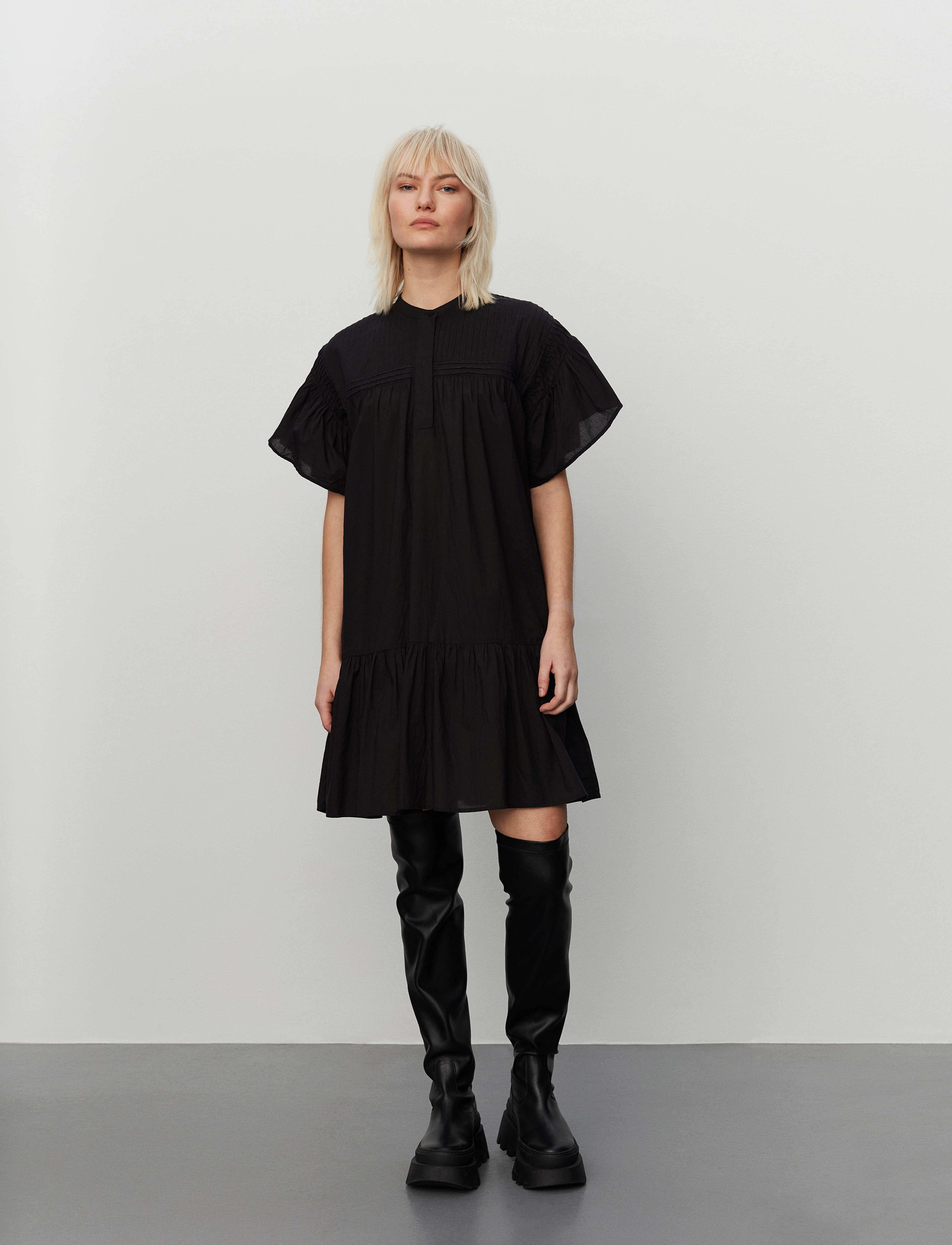 2NDDAY 2ND Rissini - Cotton Sense - Last chance - METEORITE (BLACK) / black