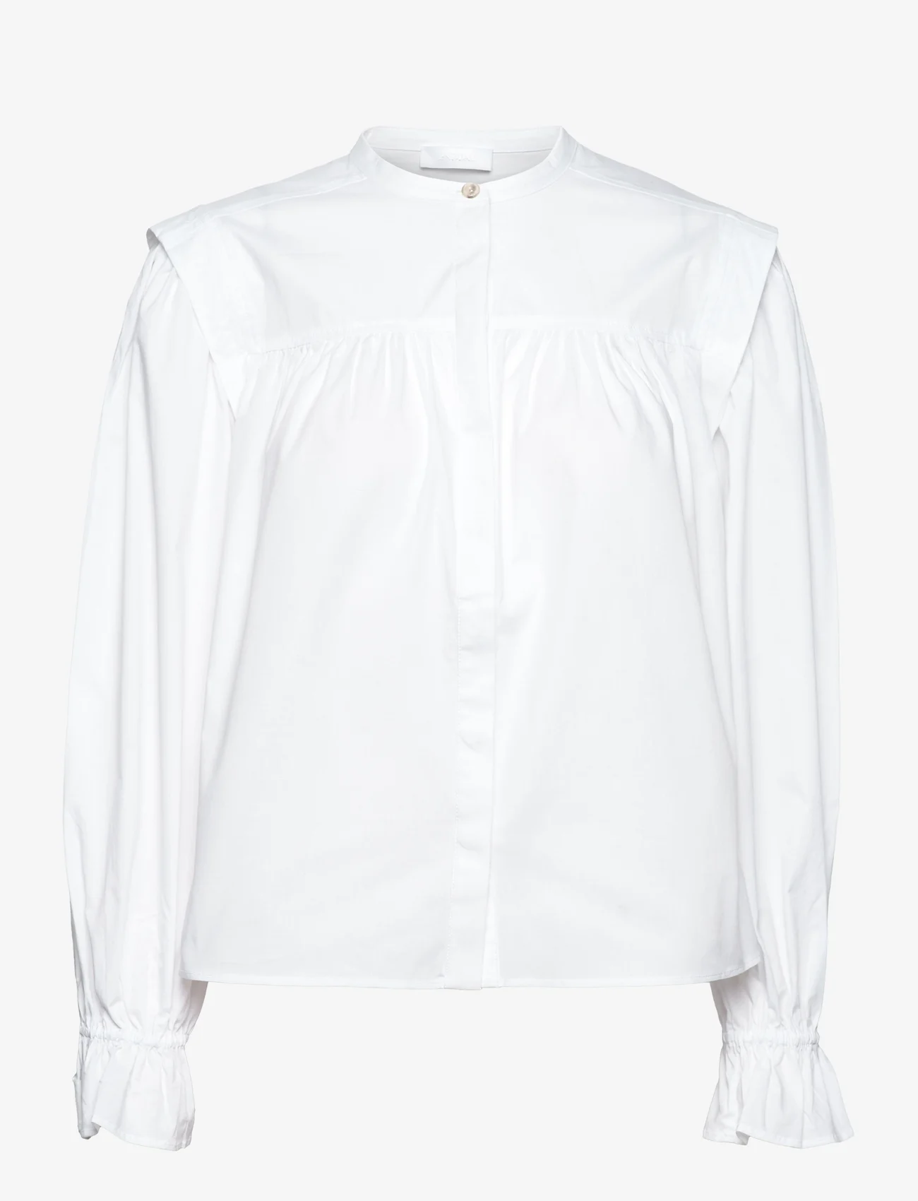 2NDDAY - 2ND Avilyn - Soft Cotton - blouses met lange mouwen - bright white - 0