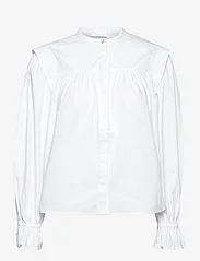 2NDDAY - 2ND Avilyn - Soft Cotton - long-sleeved blouses - bright white - 0
