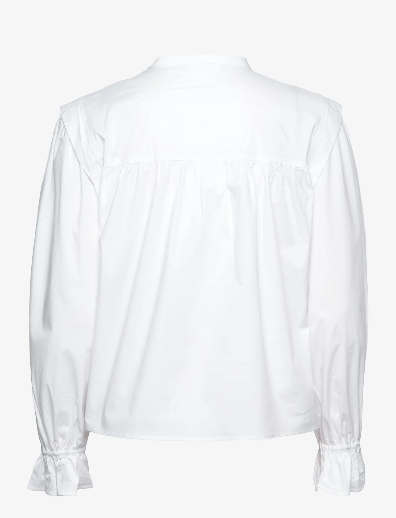 2NDDAY - 2ND Avilyn - Soft Cotton - long-sleeved blouses - bright white - 1