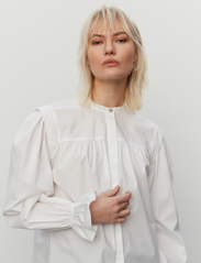 2NDDAY - 2ND Avilyn - Soft Cotton - long-sleeved blouses - bright white - 5
