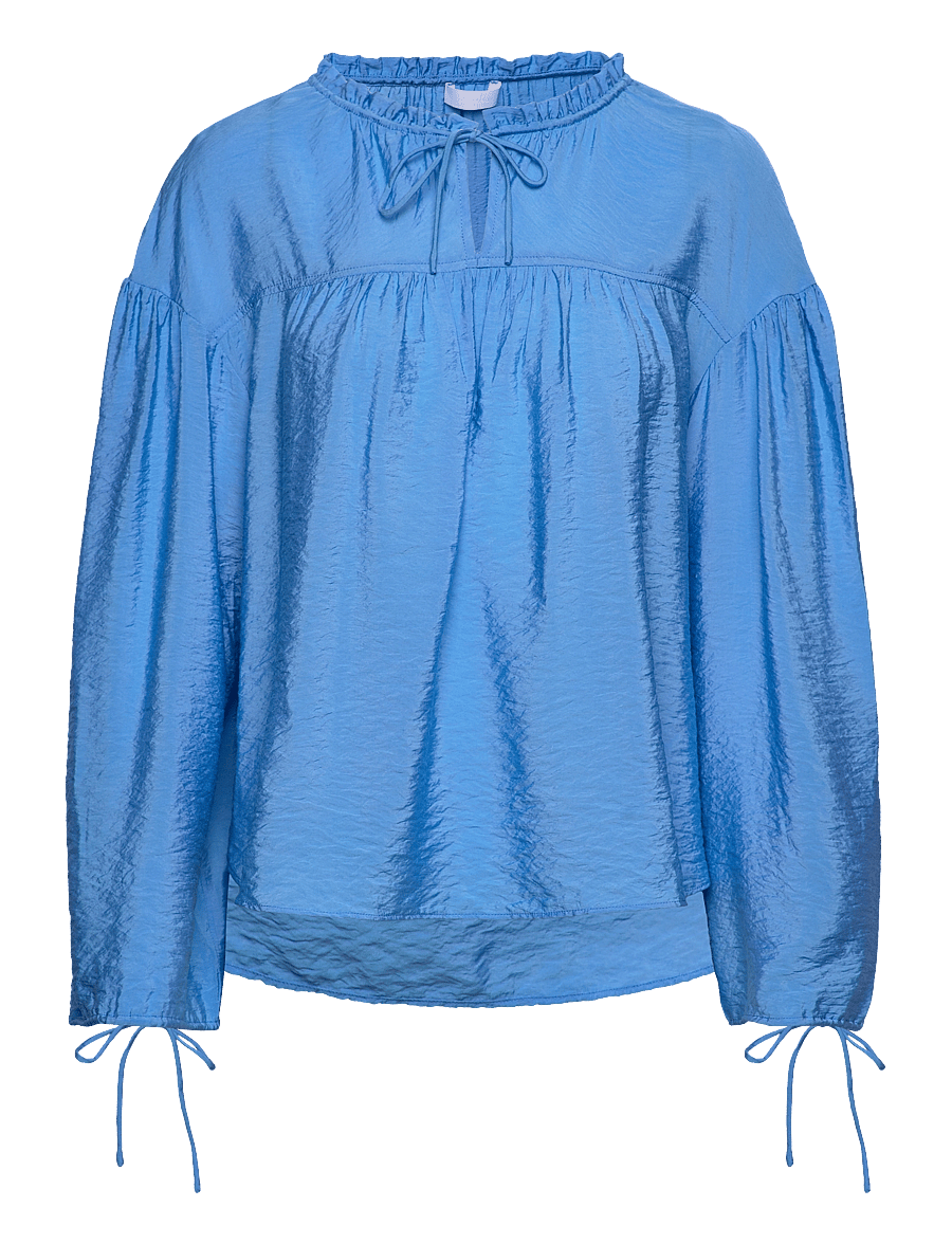 2NDDAY - 2ND Morwen TT - Sheer Delight - langärmelige blusen - azure blue - 1