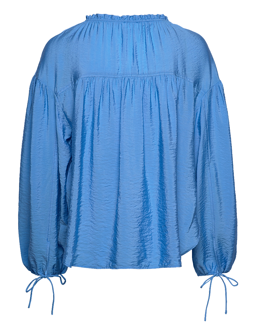 2NDDAY - 2ND Morwen TT - Sheer Delight - langärmelige blusen - azure blue - 2