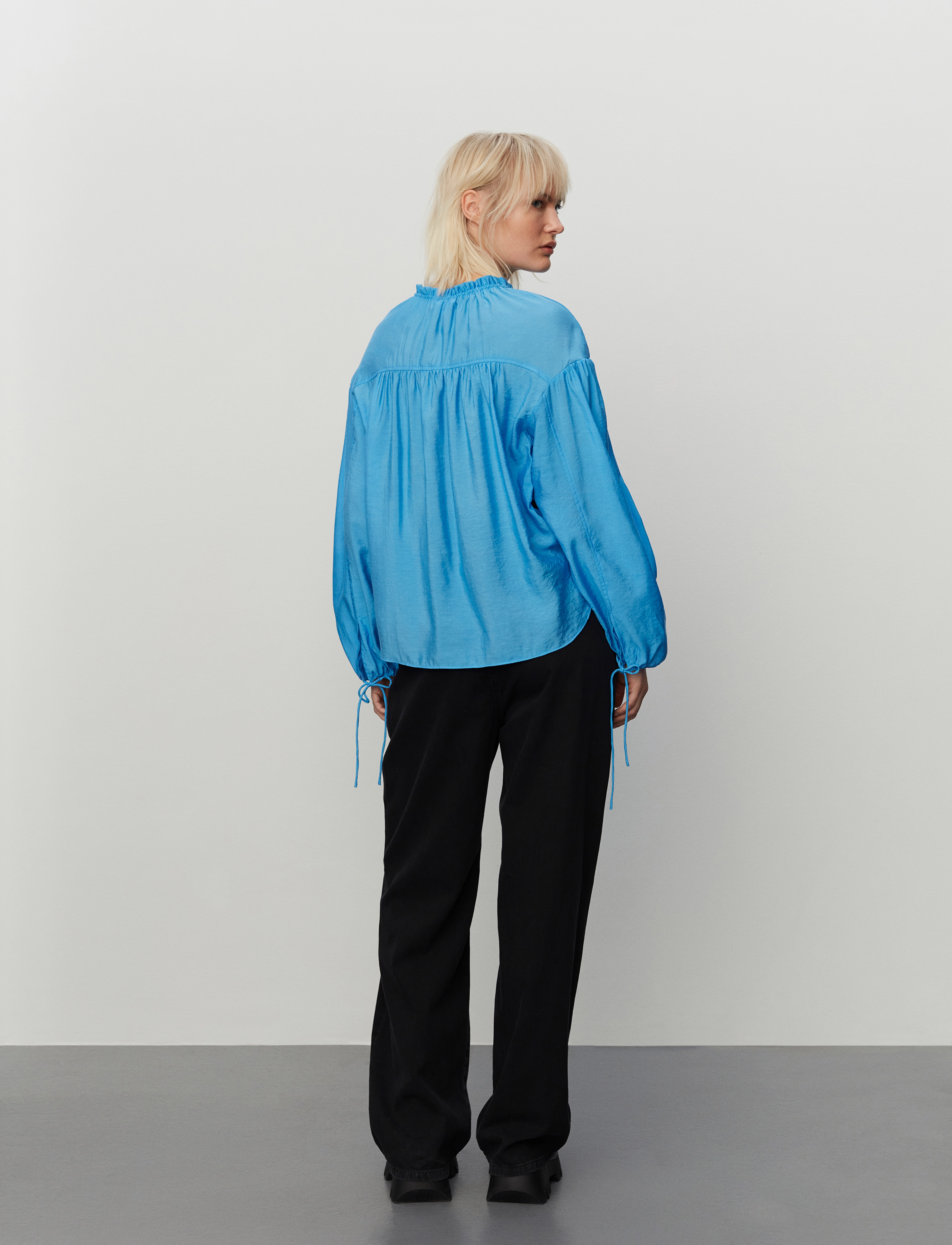 2NDDAY - 2ND Morwen TT - Sheer Delight - langärmlige blusen - azure blue - 4