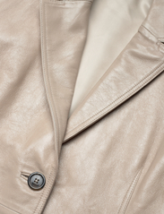 2NDDAY - 2ND Gemini - Shiny Leather - spring jackets - soft taupe - 7