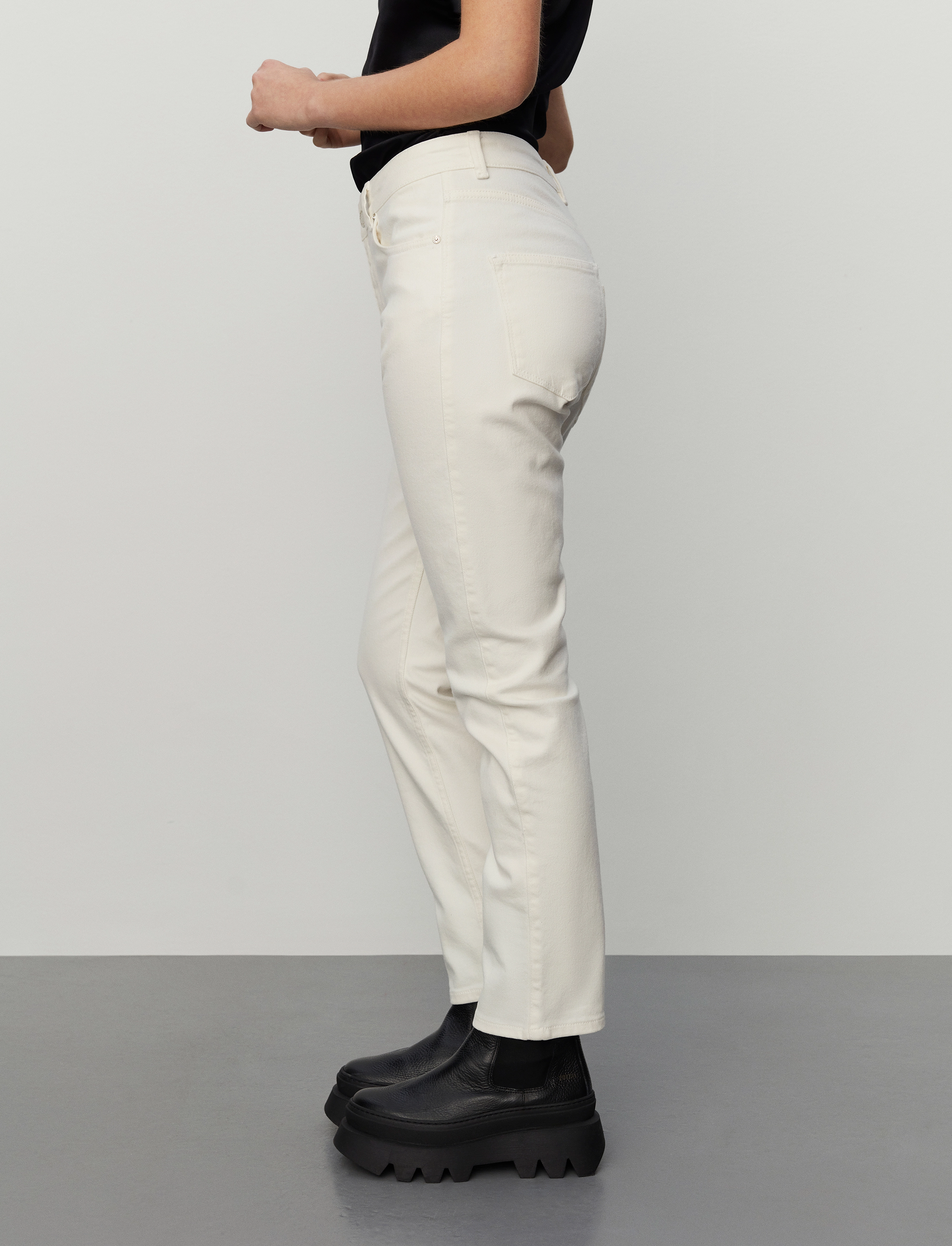 2NDDAY - 2ND Raylee TT - Denim Feel - slim jeans - white denim - 3
