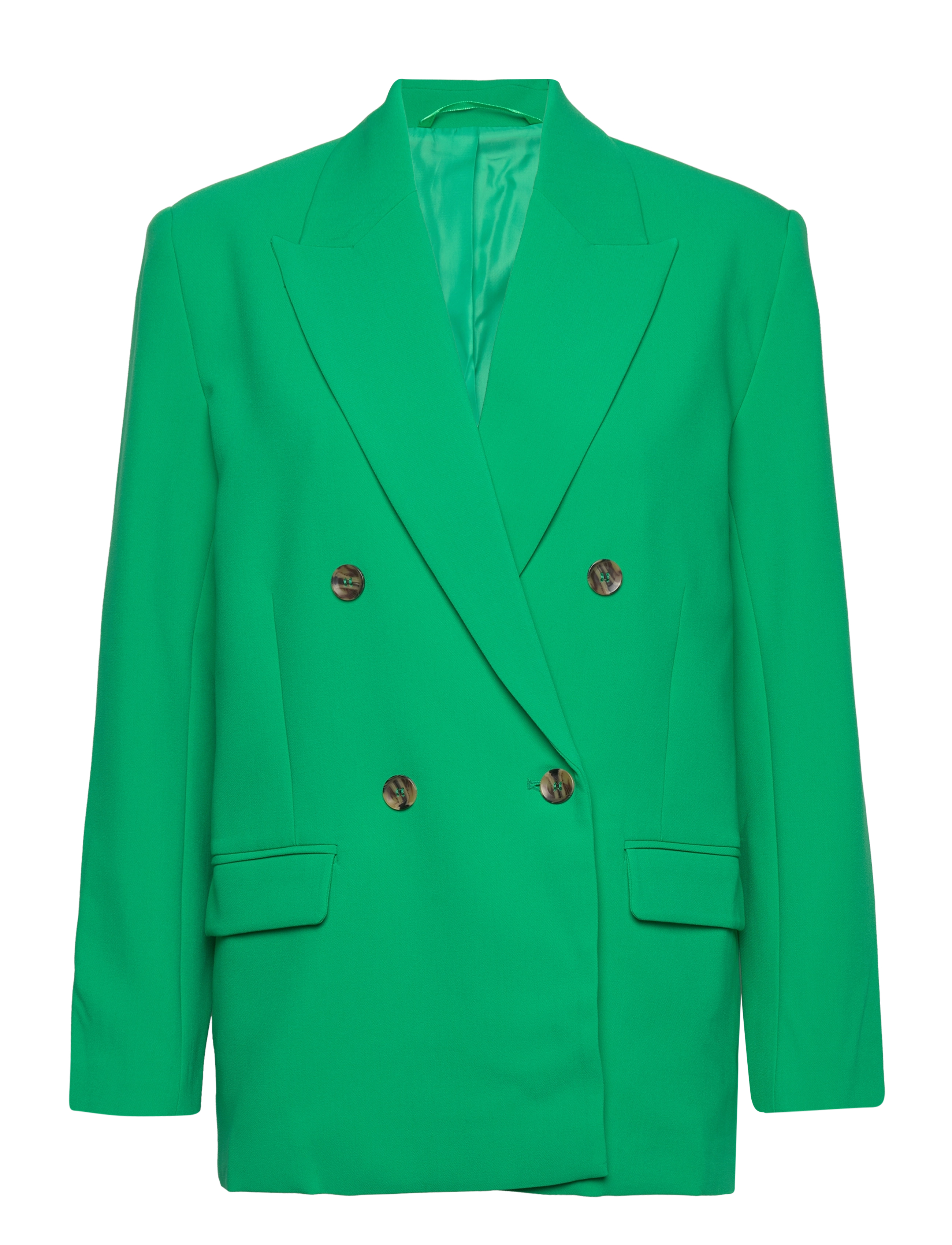2NDDAY 2Nd Barry Attired Suiting, 38, Blazer, Grün - Double Breasted Frauen