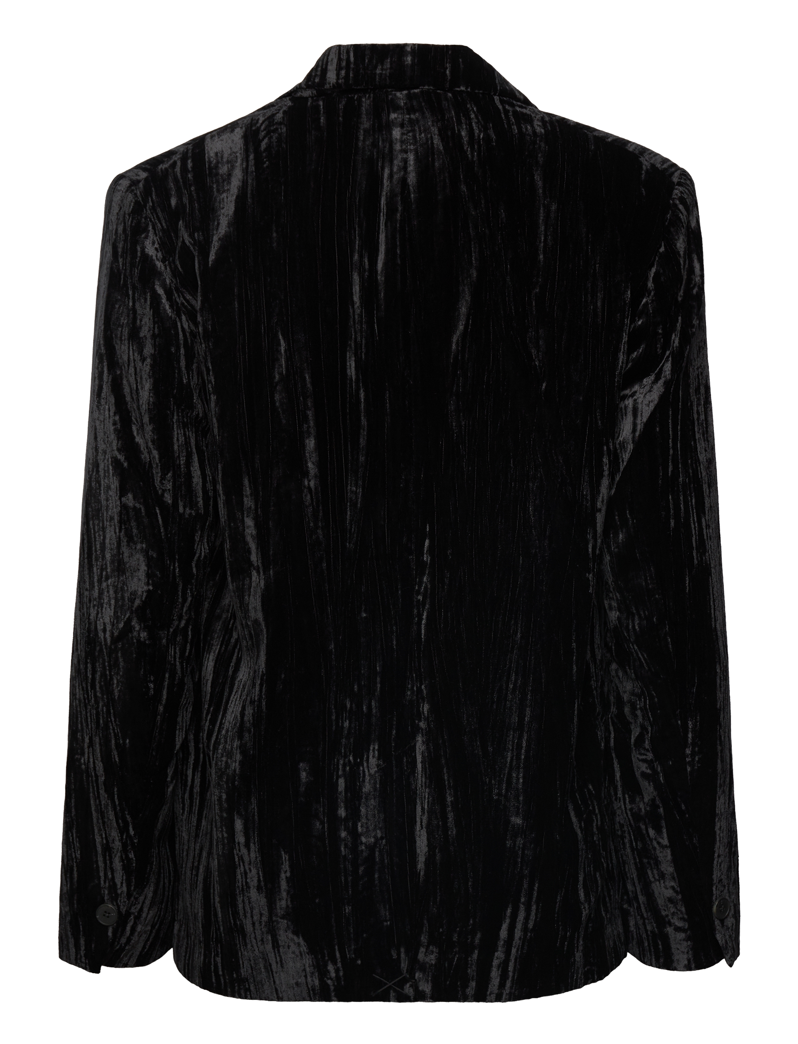 2NDDAY - 2ND Janet - Crinkled Velvet - meteorite (black) - 1