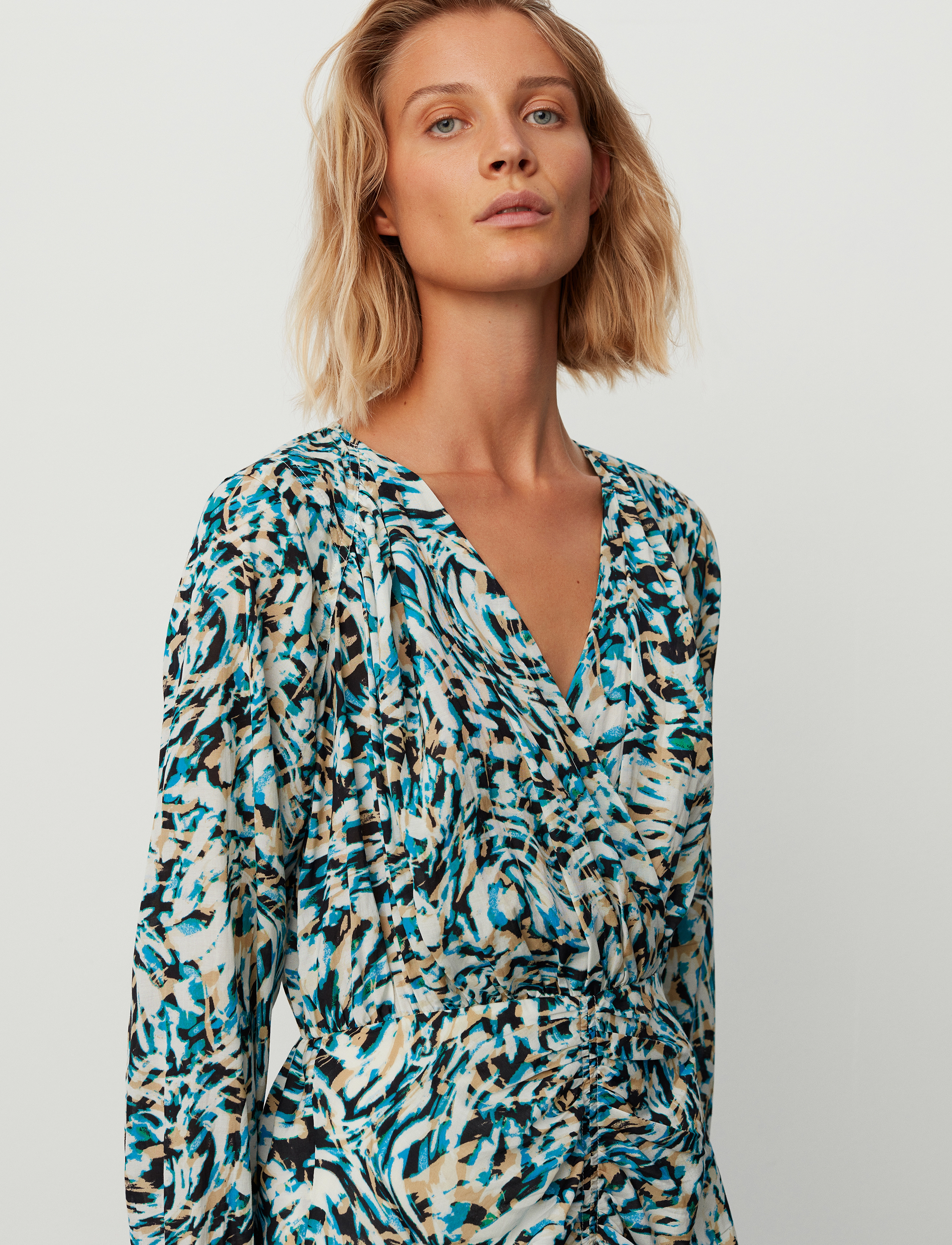 2NDDAY - 2ND Eulalie - Cotton Bliss Print - sommerkjoler - twirl blue - 5