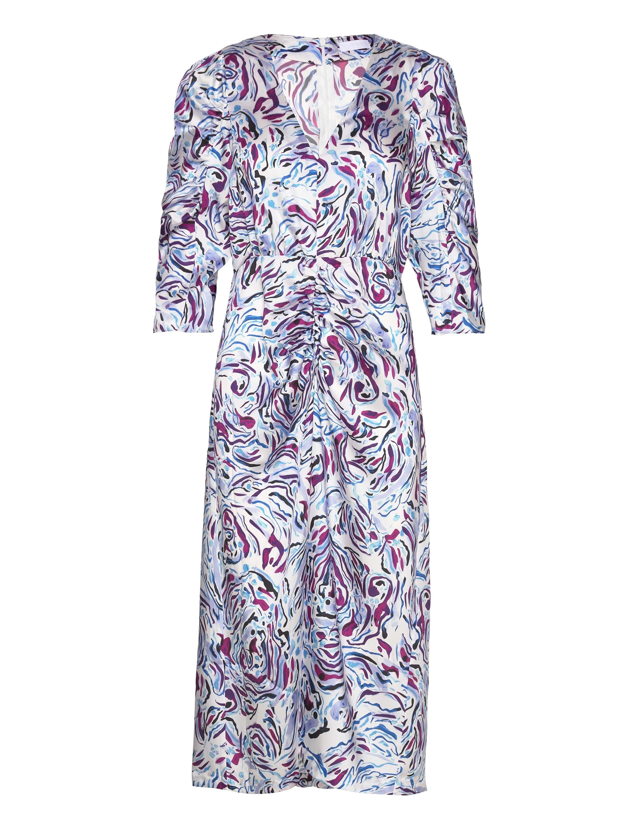 2NDDAY 2ND Antoinette - Drapy Twill print - 2NDDAY - DANCING LINES BLUE / blue