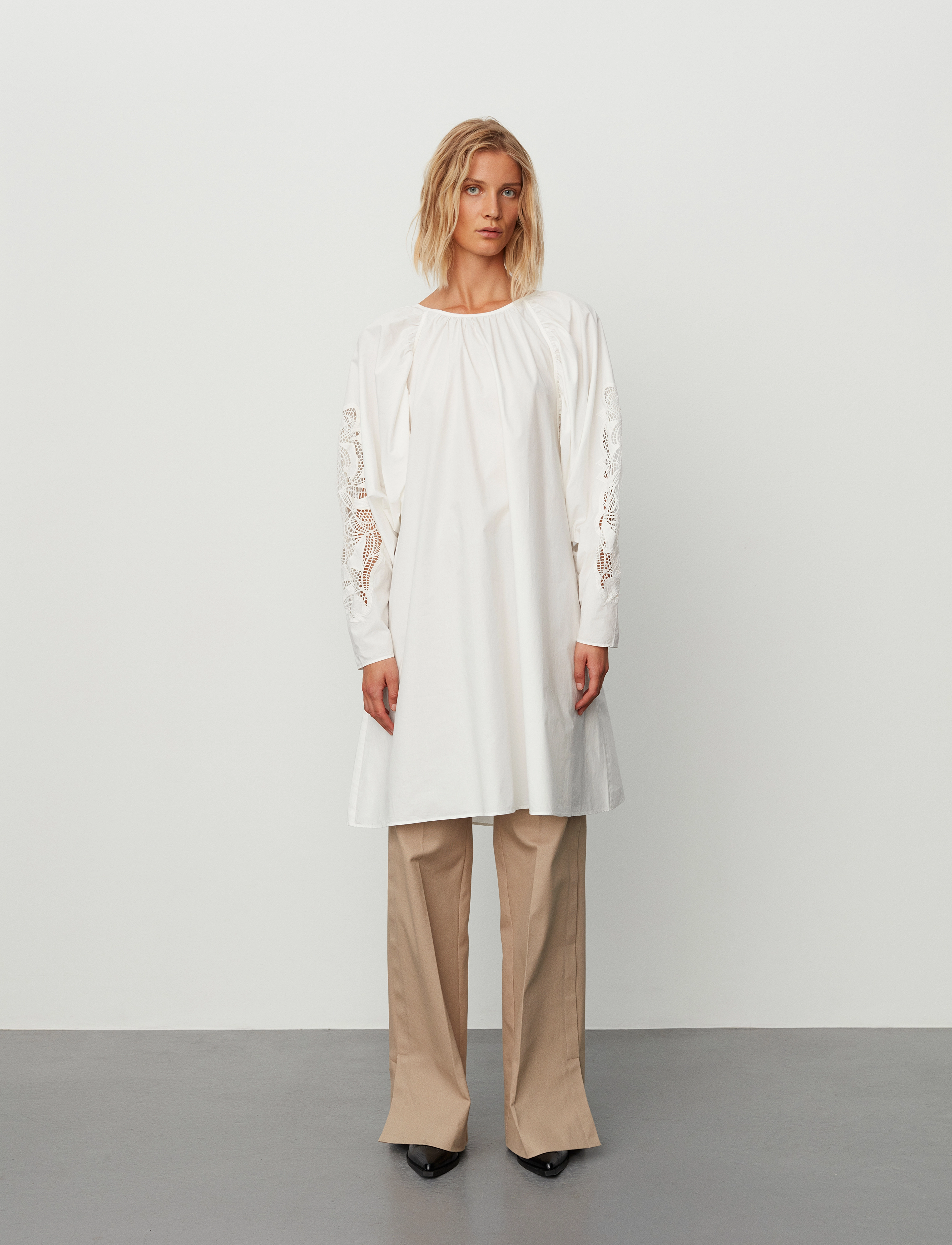 2NDDAY 2ND Emmeline TT - Cotton Delight Em - Kjoler - JET STREAM / white