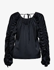 2NDDAY - 2ND Liana - Modern Structure - long-sleeved blouses - dark navy - 1